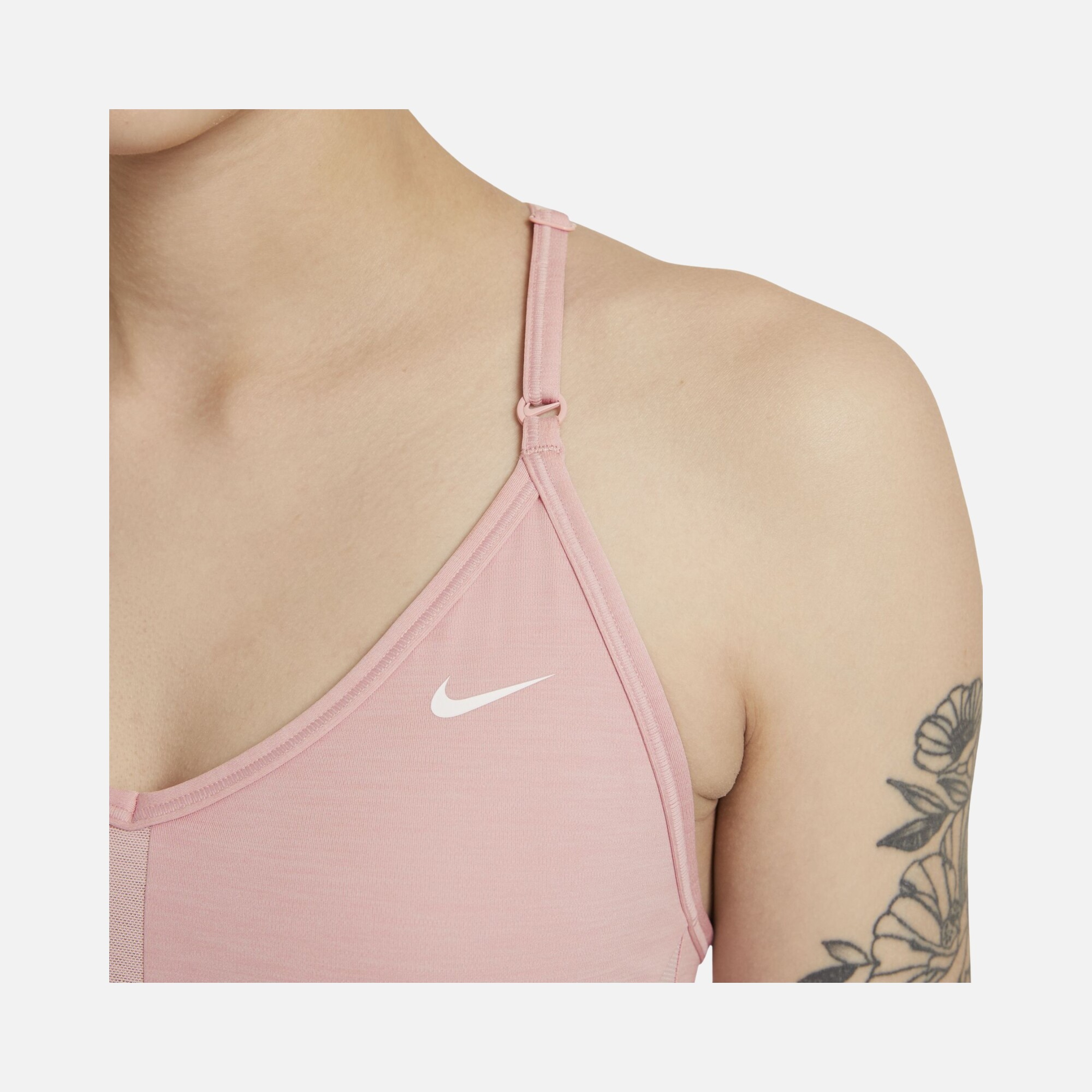 Nike Dri-Fit Indy V Neck Light-Support Sports Training Kadın Bra