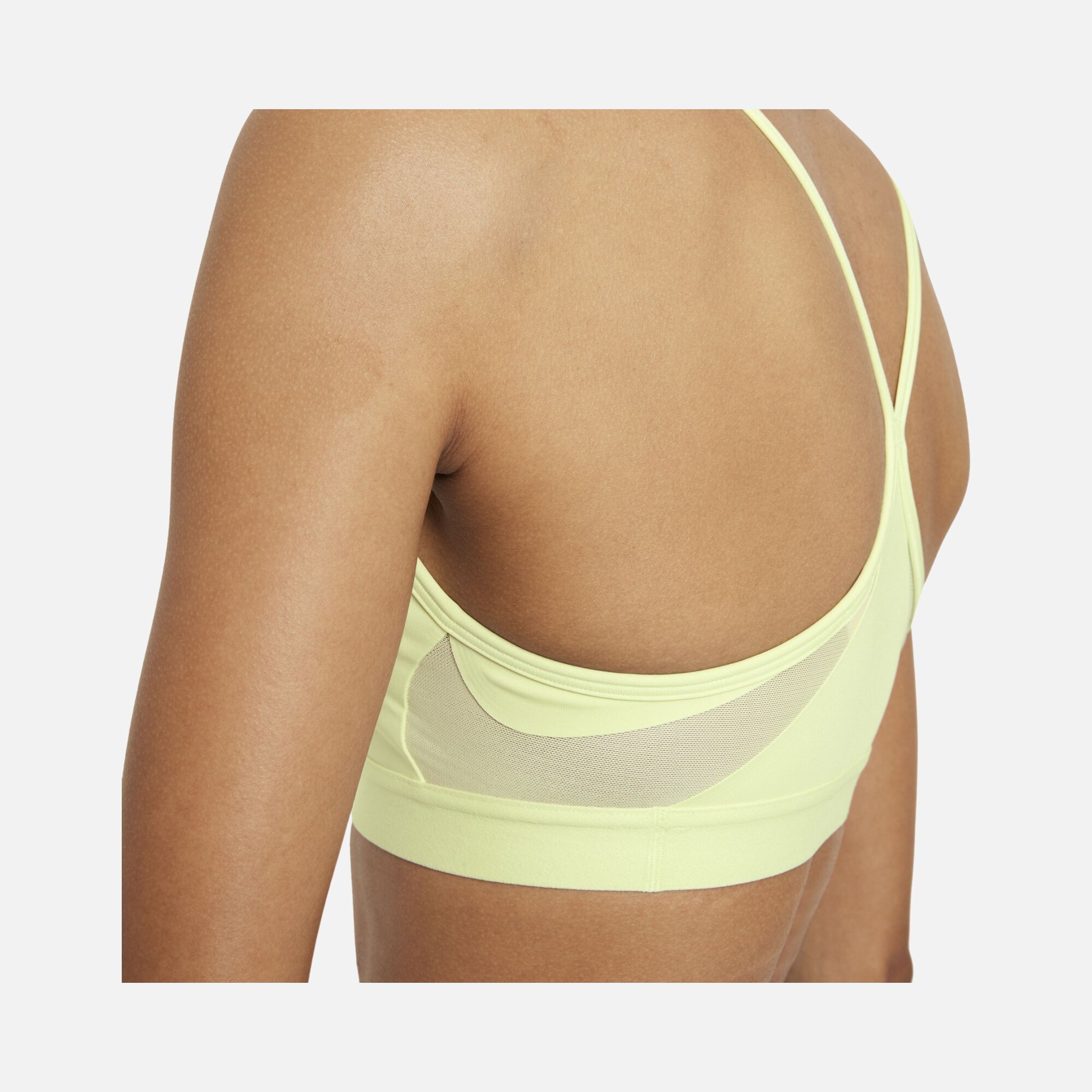 Nike Dri-Fit Indy V Neck Light-Support Sports Training Kadın Bra