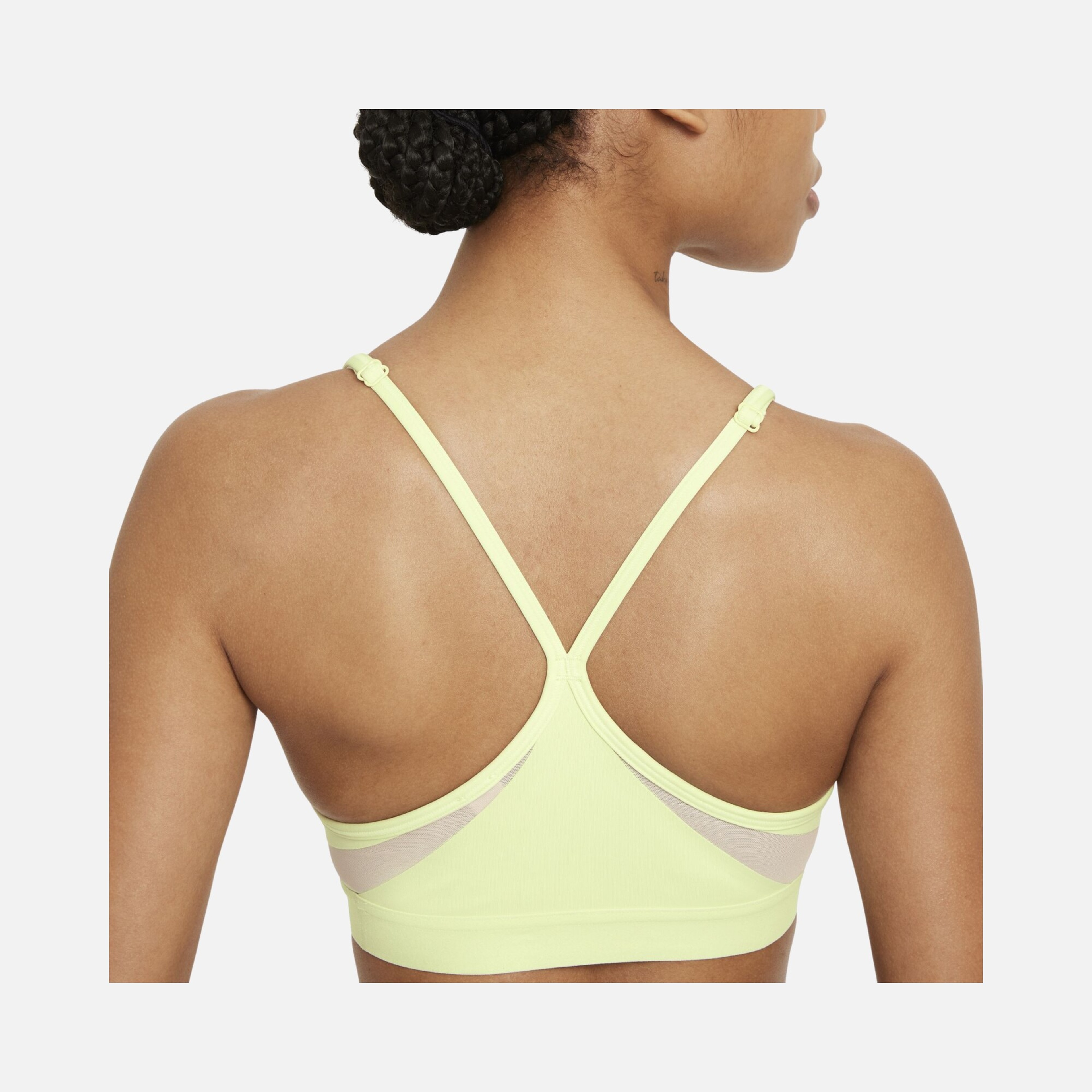 Nike Dri-Fit Indy V Neck Light-Support Sports Training Kadın Bra