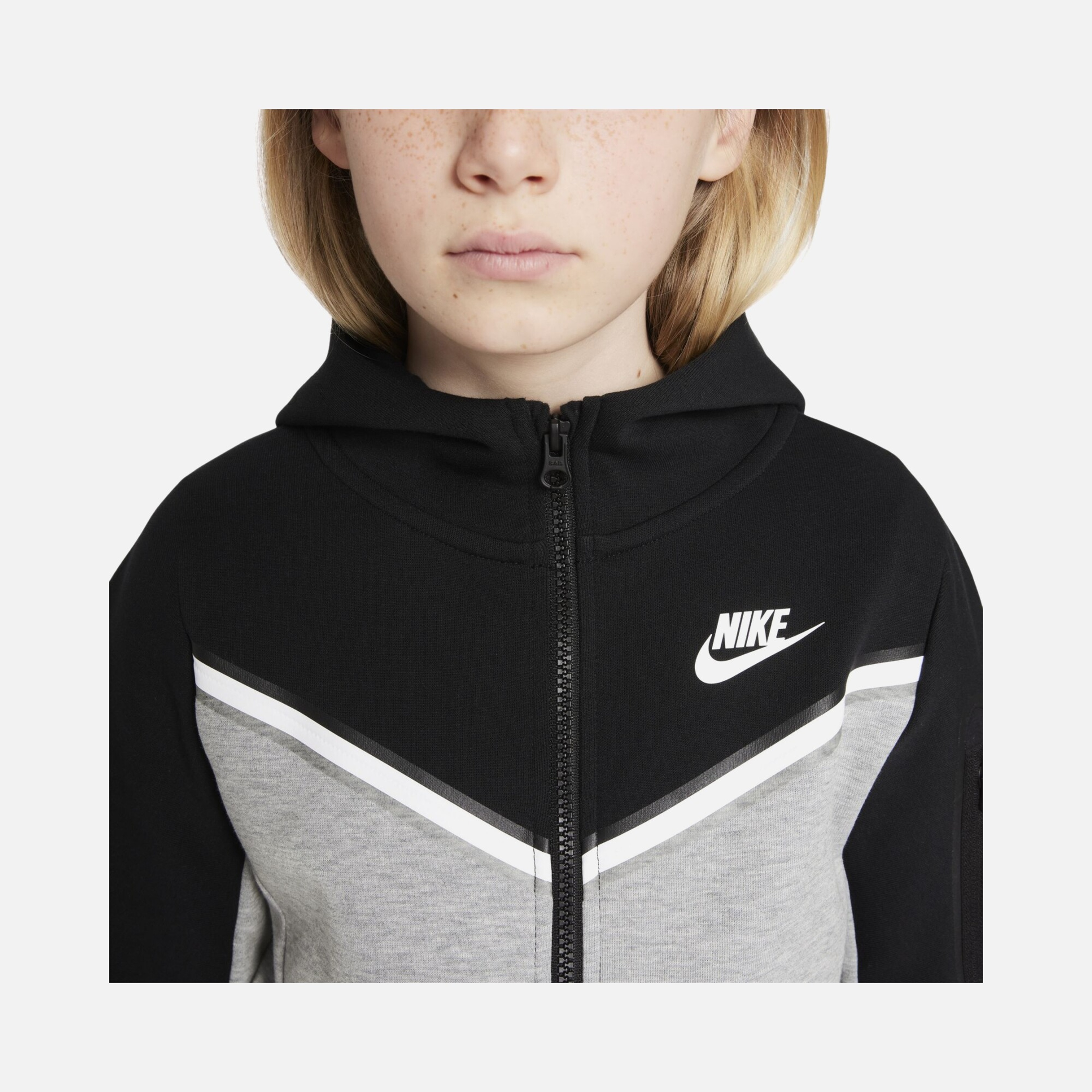 Nike Sportswear Tech Fleece Full-Zip Hoodie (Boys') Çocuk Sweatshirt