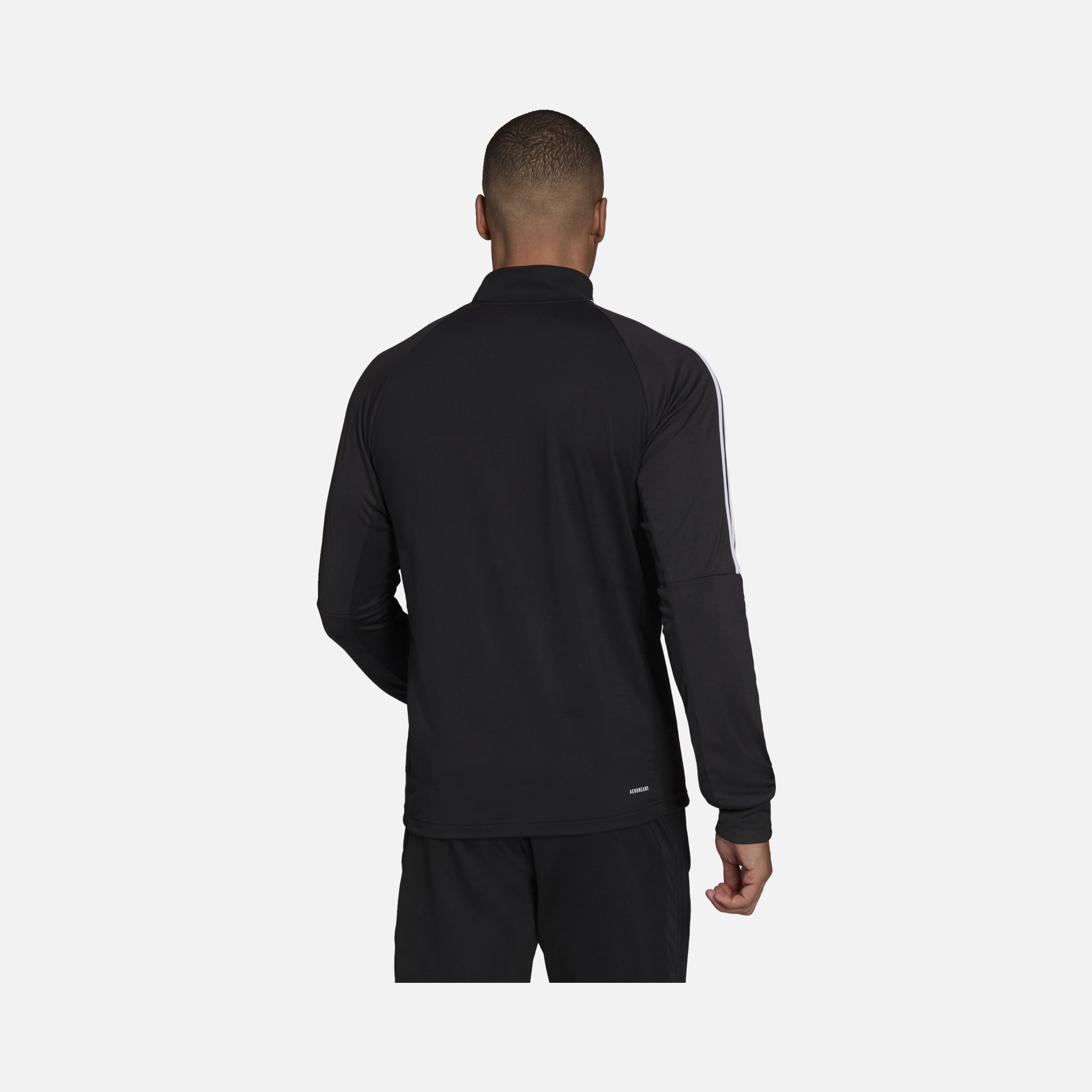 adidas AEROREADY Sereno Cut 3-Stripes Slim 1/4-Zip Training FW21 Long-Sleeve Erkek Tişört