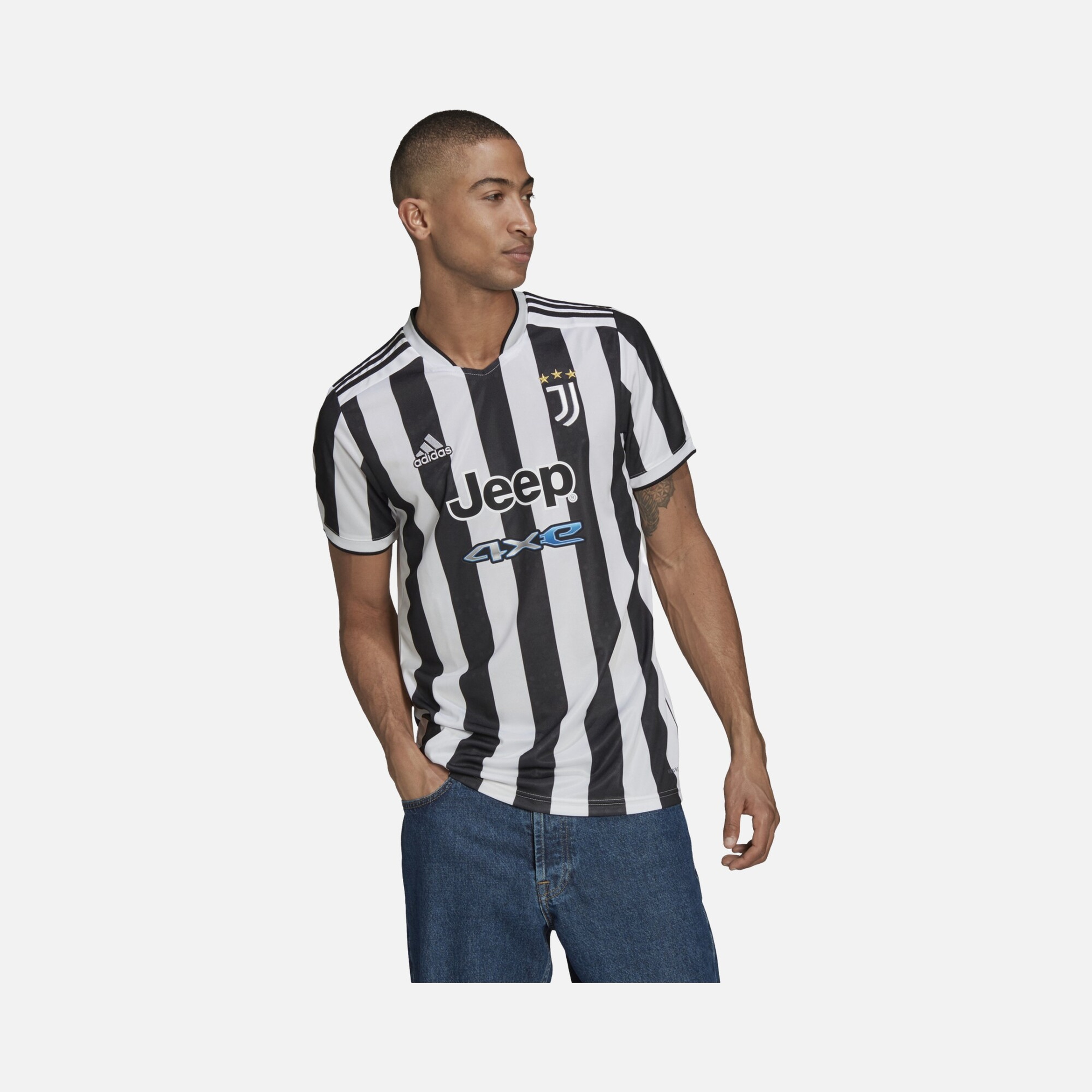 adidas Juventus 2021-2022 Stadyum İç Saha Erkek Forma