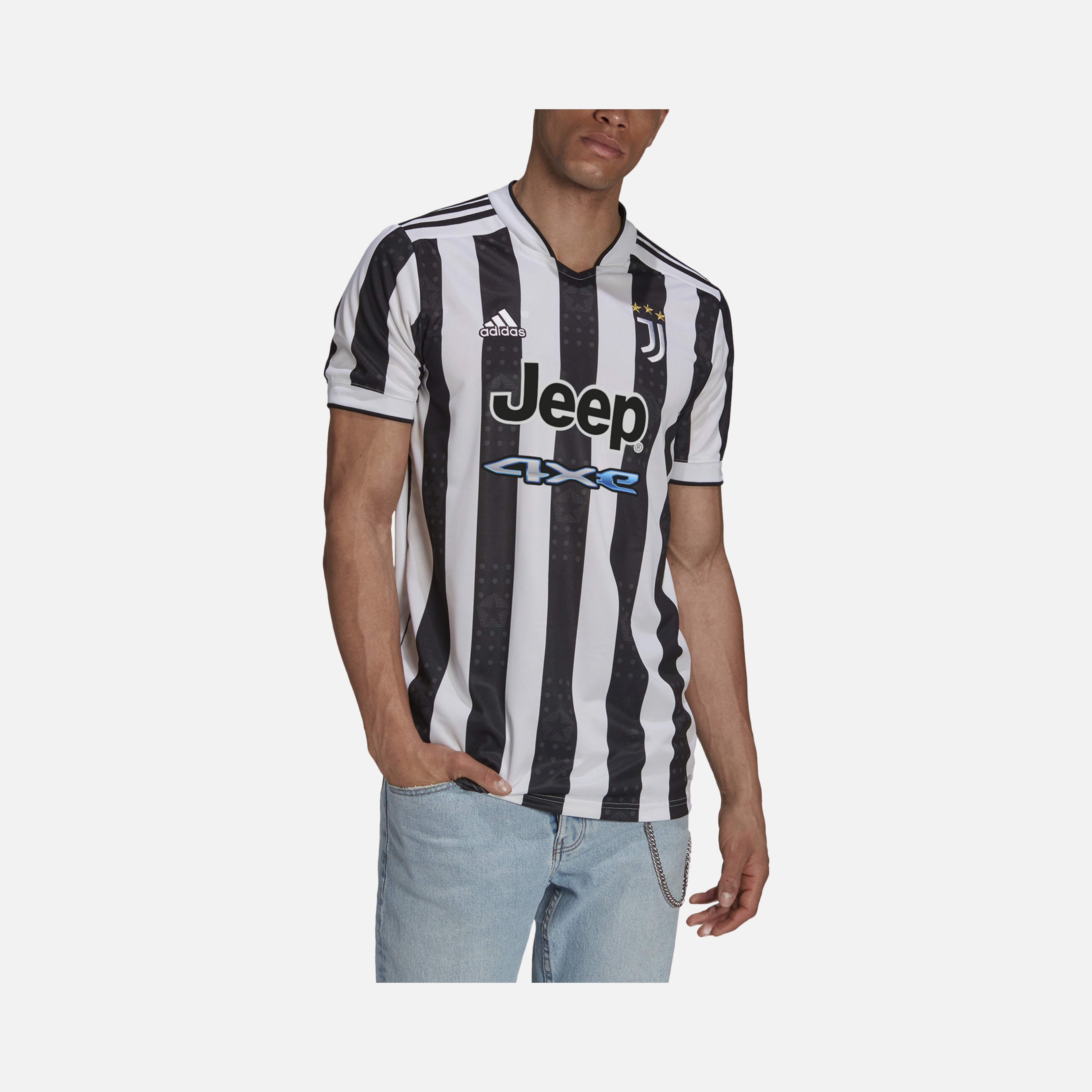 adidas Juventus 2021-2022 Stadyum İç Saha Erkek Forma