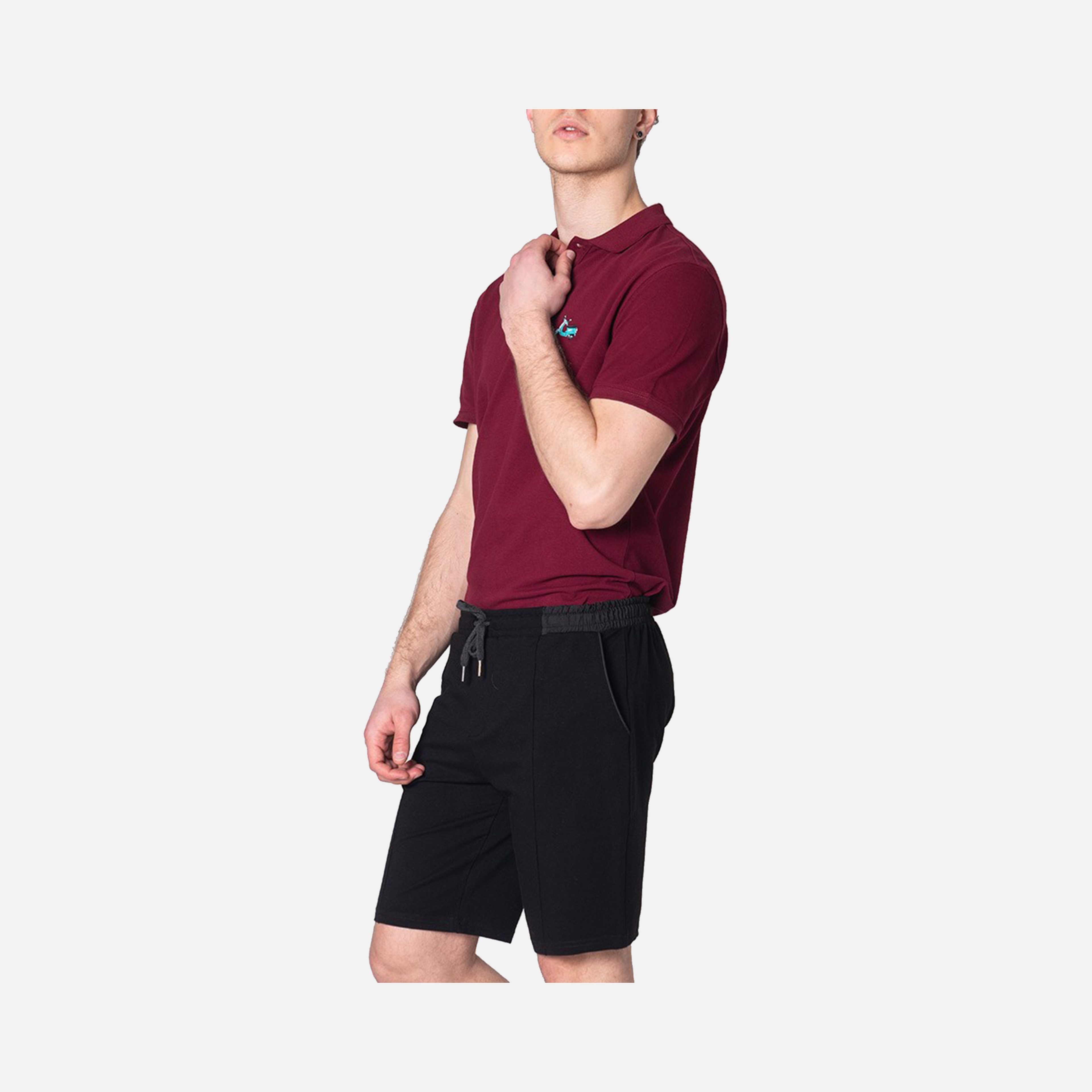 John Frank Identity Yespa Polo Short-Sleeve Erkek Tişört