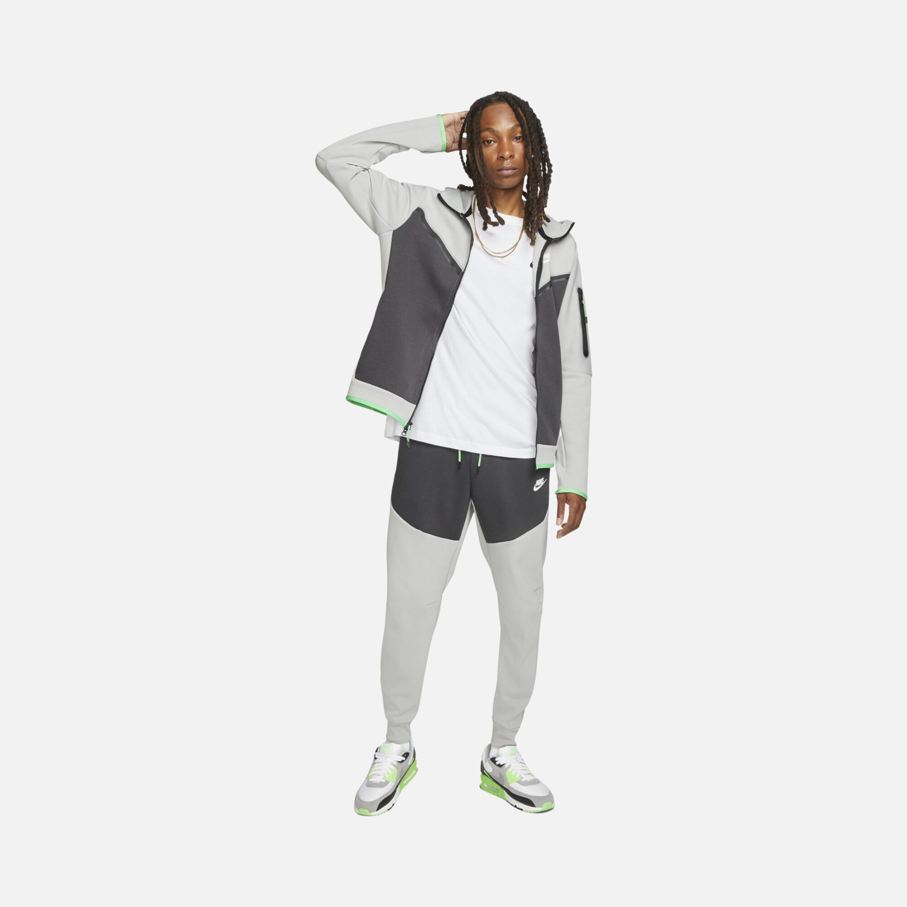 Nike Sportswear Tech Fleece Full-Zip Hoodie Erkek Sweatshirt