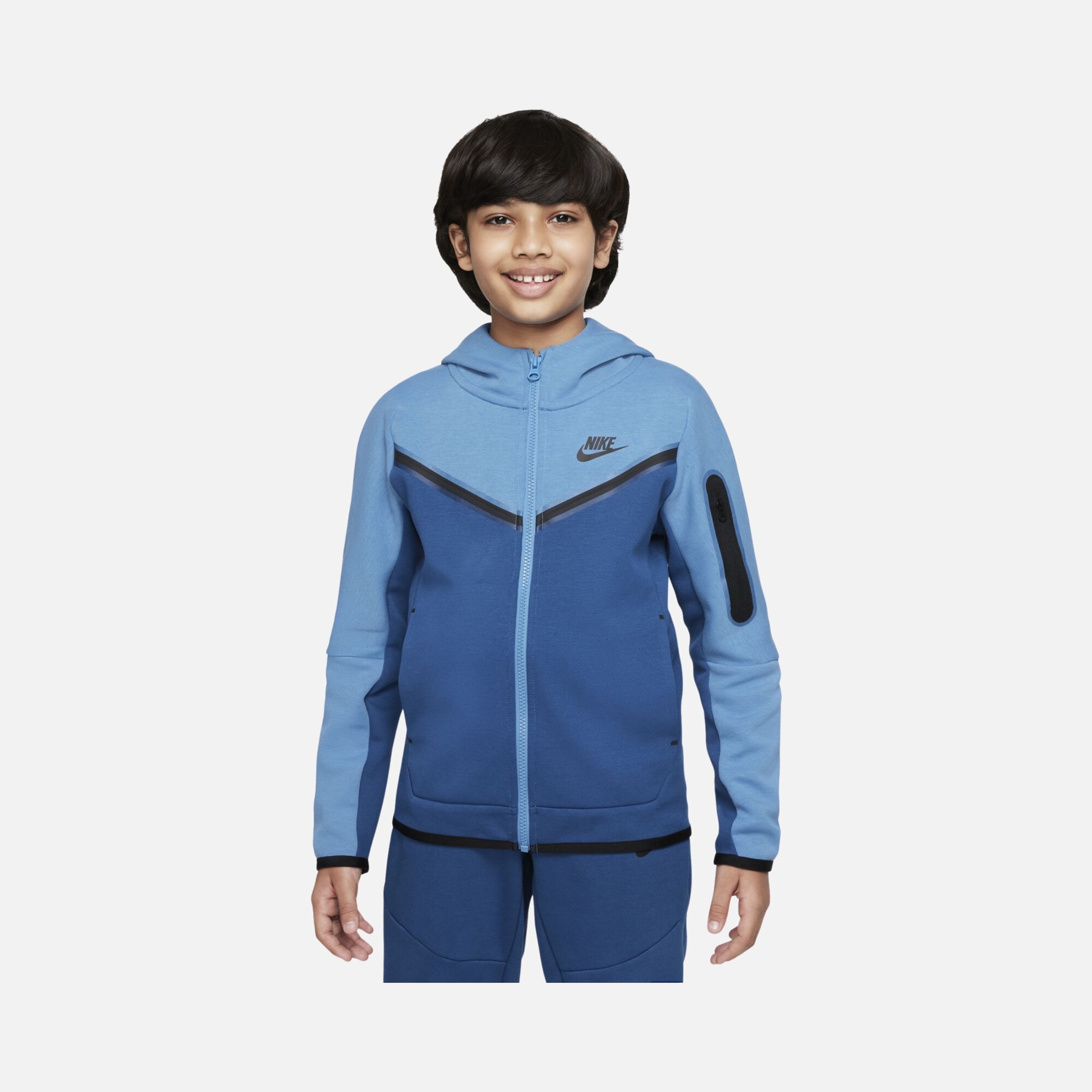 Nike Sportswear Tech Fleece Full-Zip Hoodie (Boys') Çocuk Sweatshirt