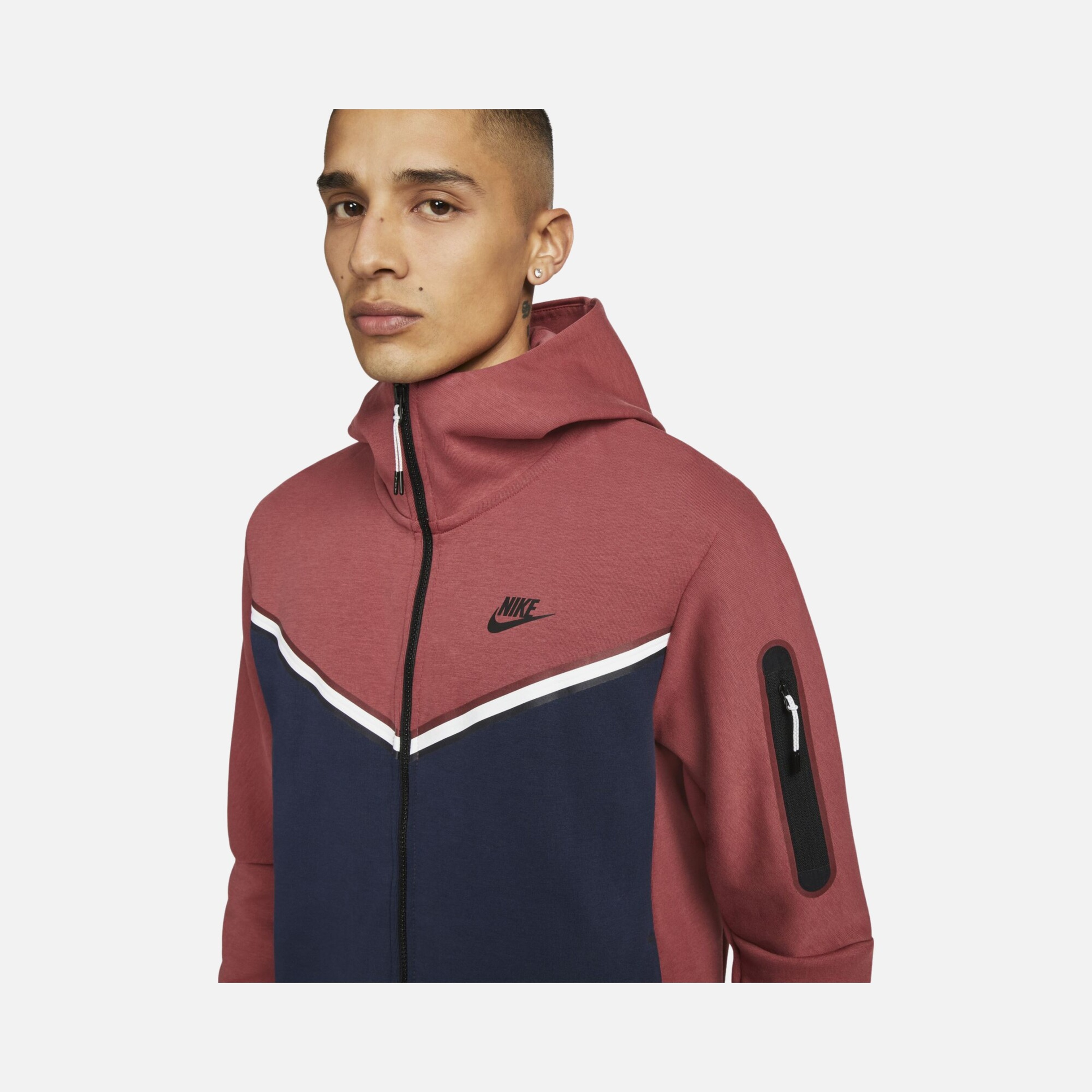 Nike Sportswear Tech Fleece Full-Zip Hoodie Erkek Sweatshirt