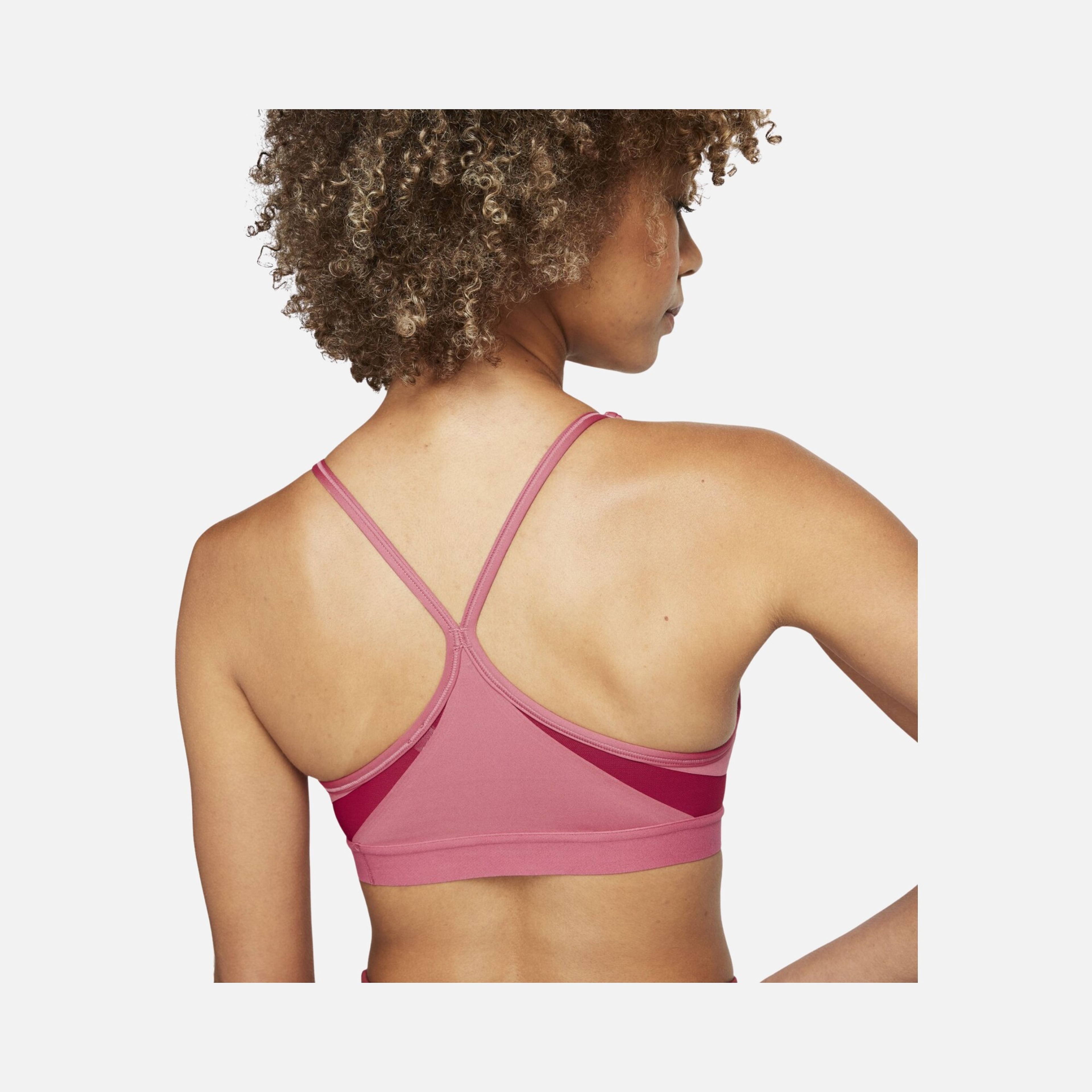 Nike Dri-Fit Indy V Neck Light-Support Sports Training Kadın Bra