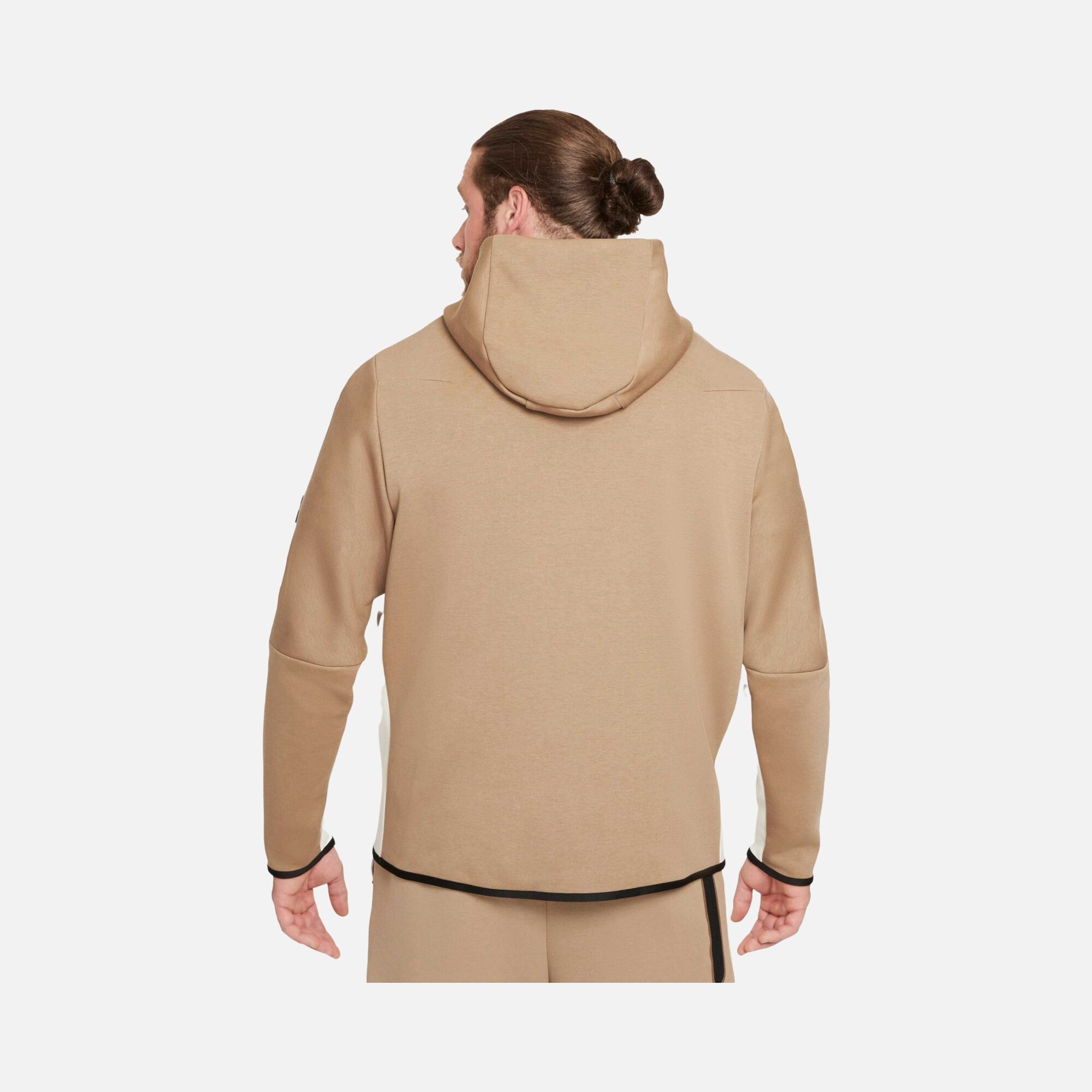 Backwards Tech Sweat Mock Neck XL ベージュ Nike Sportswear Tech Fleece Full-Zip Hoodie Erkek Sweatshirt | Barçın