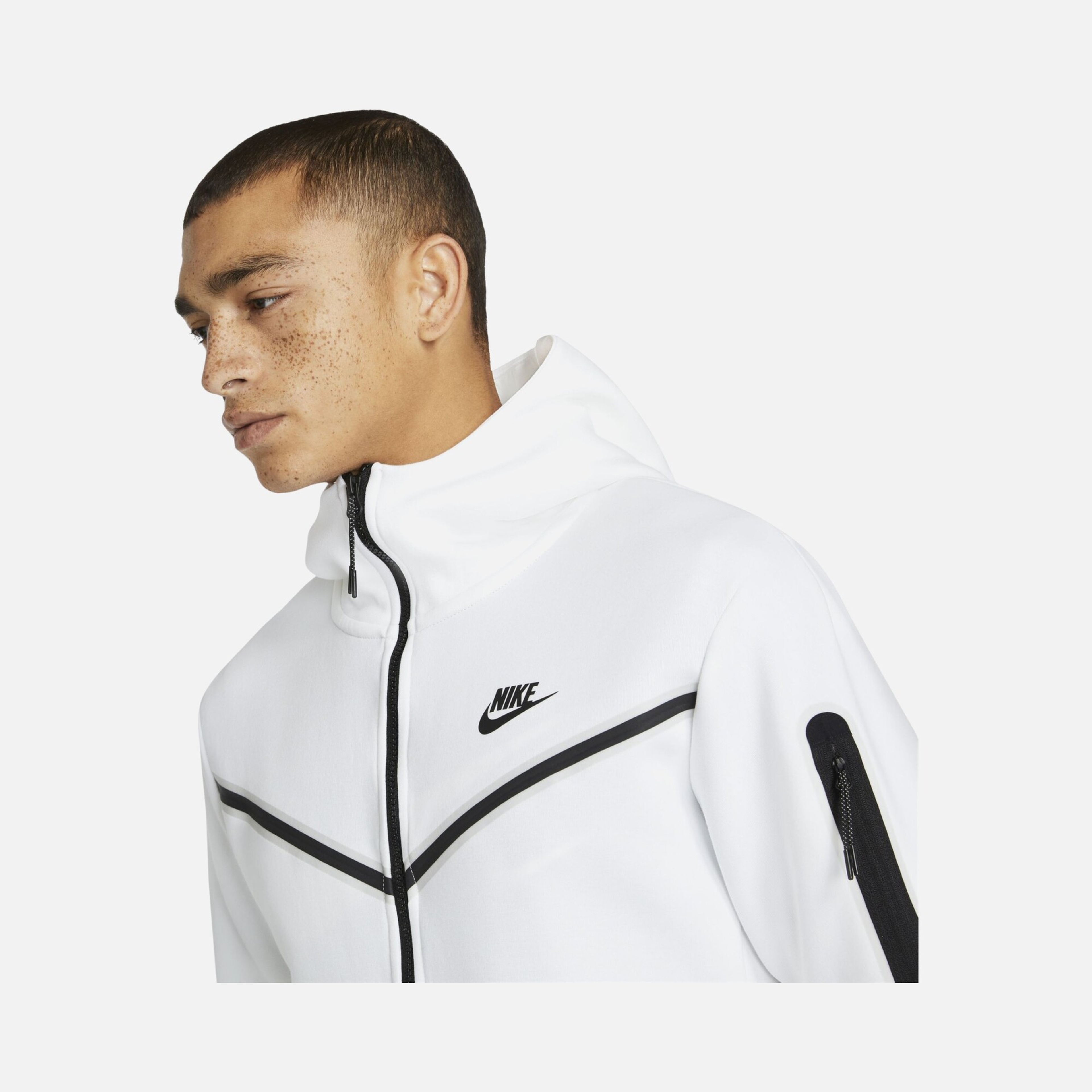 Nike Sportswear Tech Fleece Full-Zip Hoodie Erkek Sweatshirt