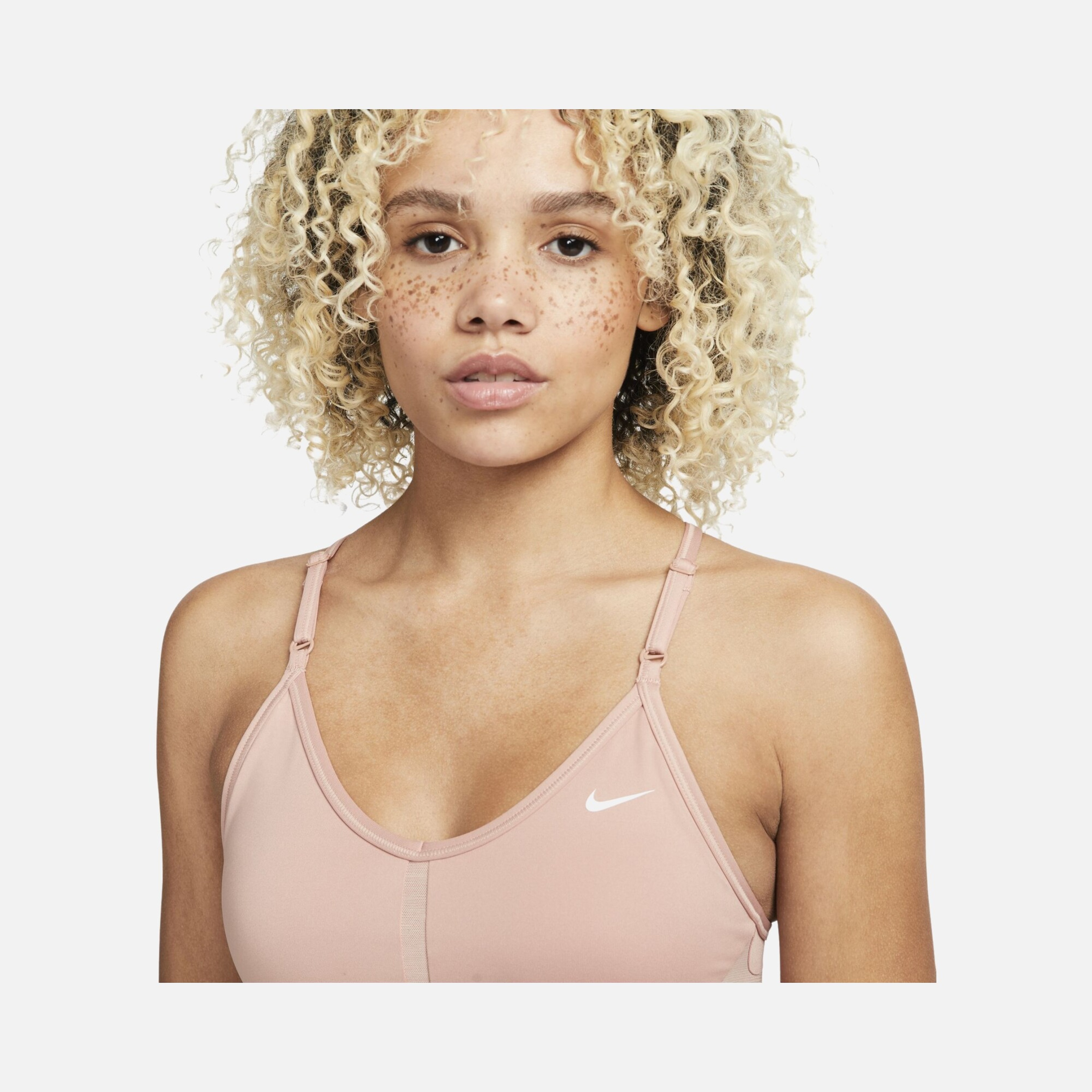 Nike Dri-Fit Indy V Neck Light-Support Sports Training Kadın Bra