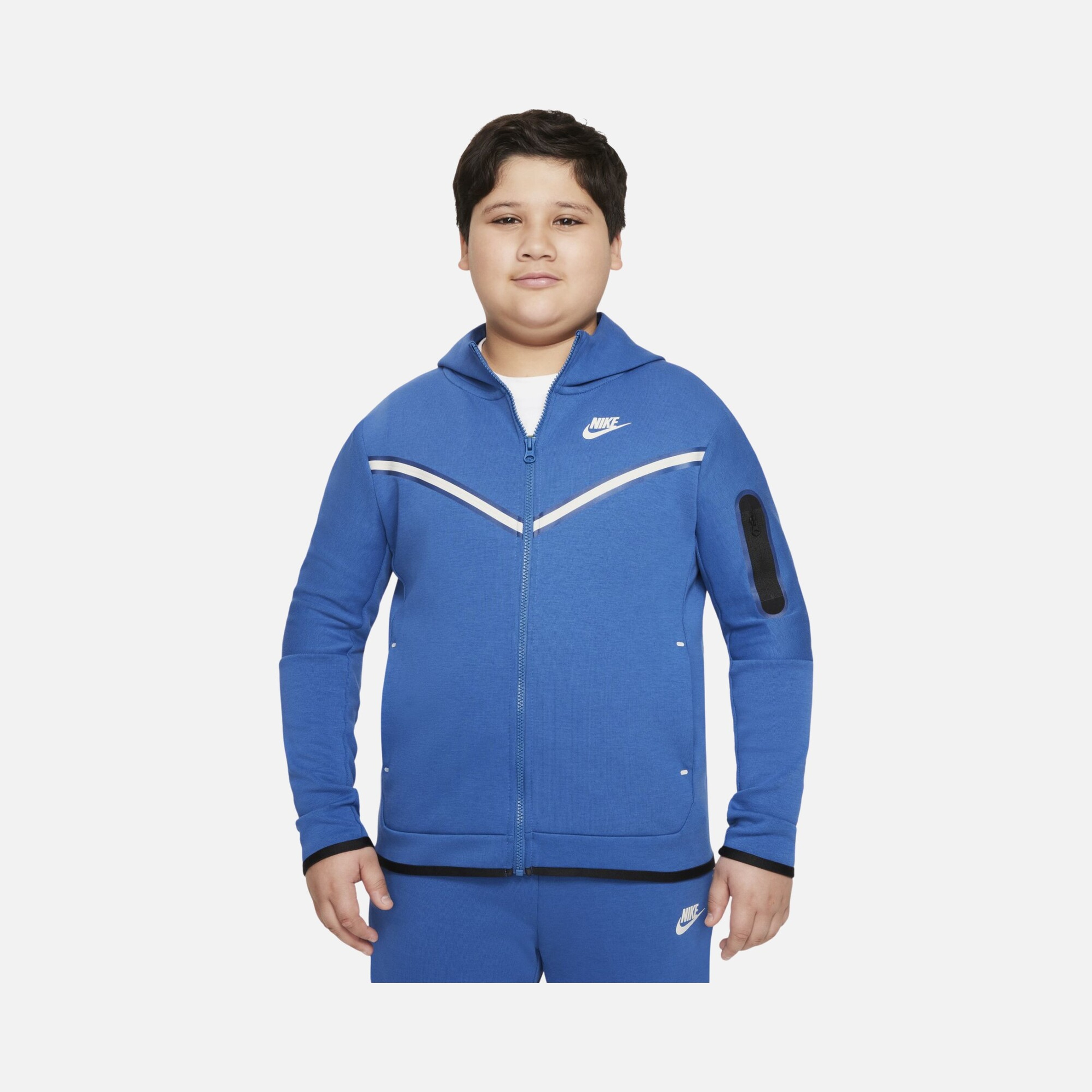 Nike Sportswear Tech Fleece Full-Zip Hoodie (Boys') Çocuk Sweatshirt