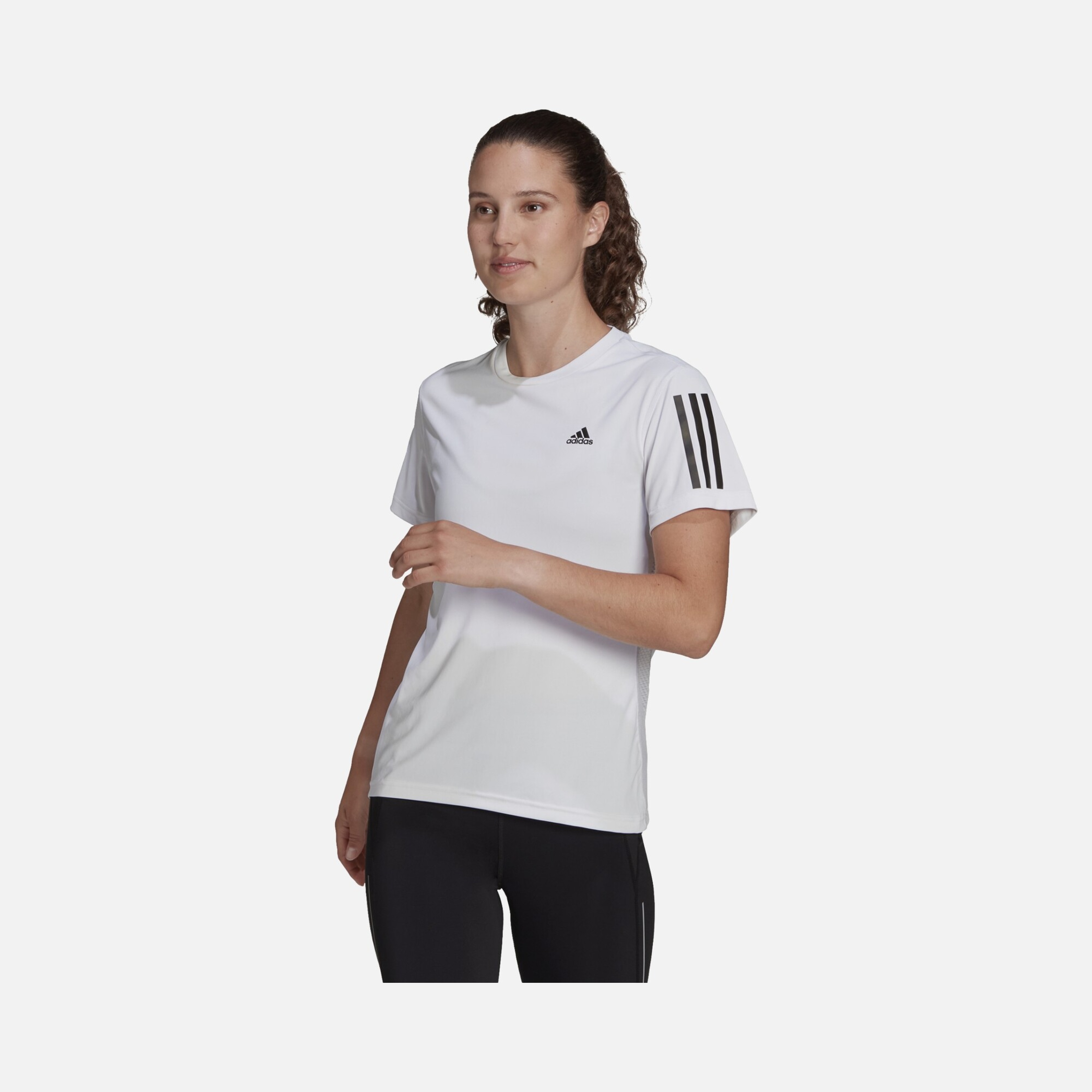 adidas Own The Run AEROREADY Running Short-Sleeve Kadın Tişört