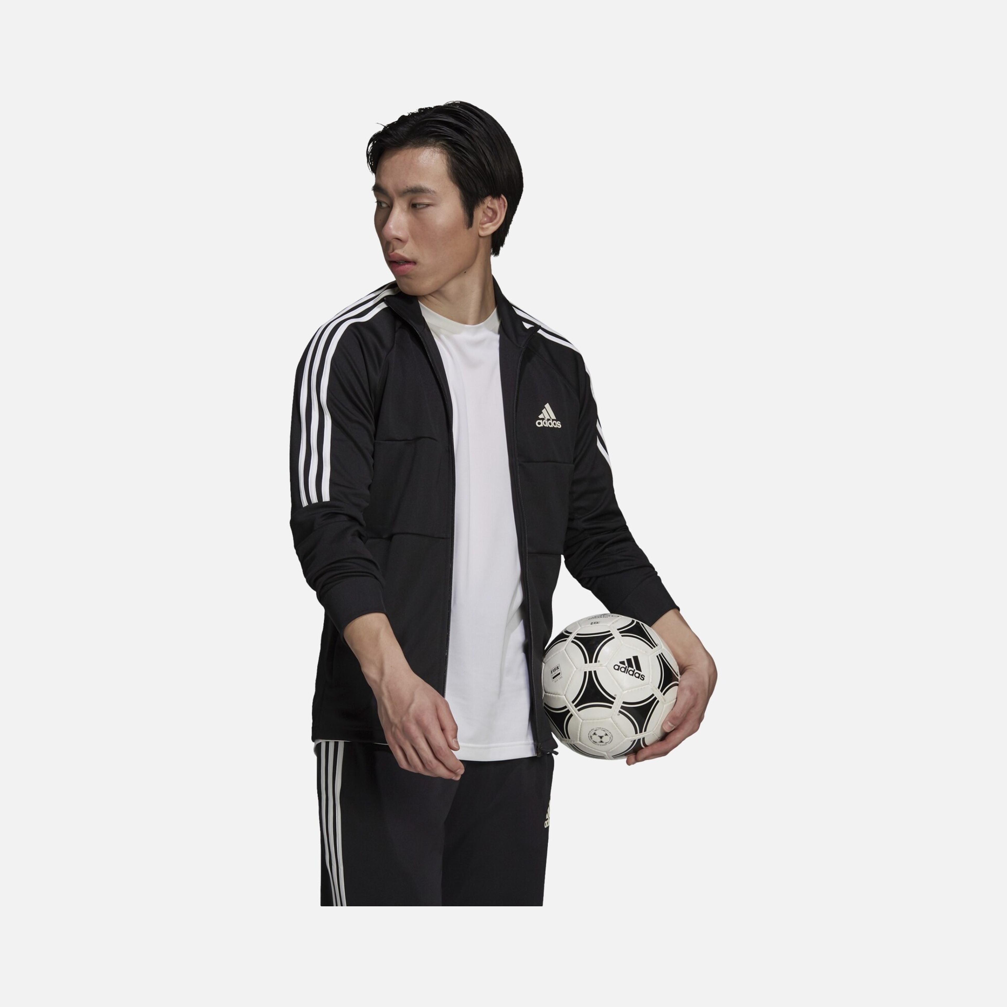 adidas AEROREADY Sereno Cut 3-Stripes Slim Track Full-Zip Erkek Ceket