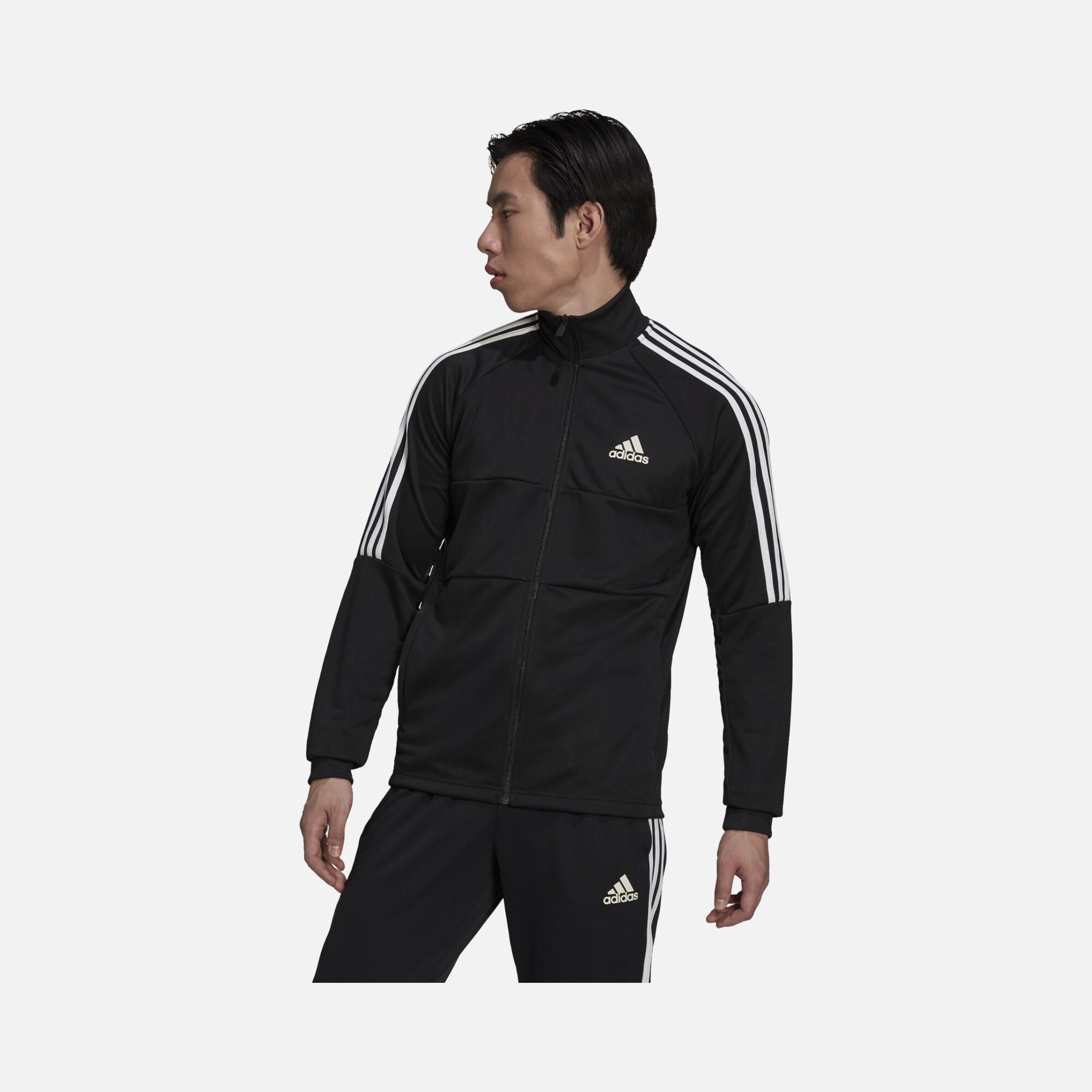 adidas AEROREADY Sereno Cut 3-Stripes Slim Track Full-Zip Erkek Ceket