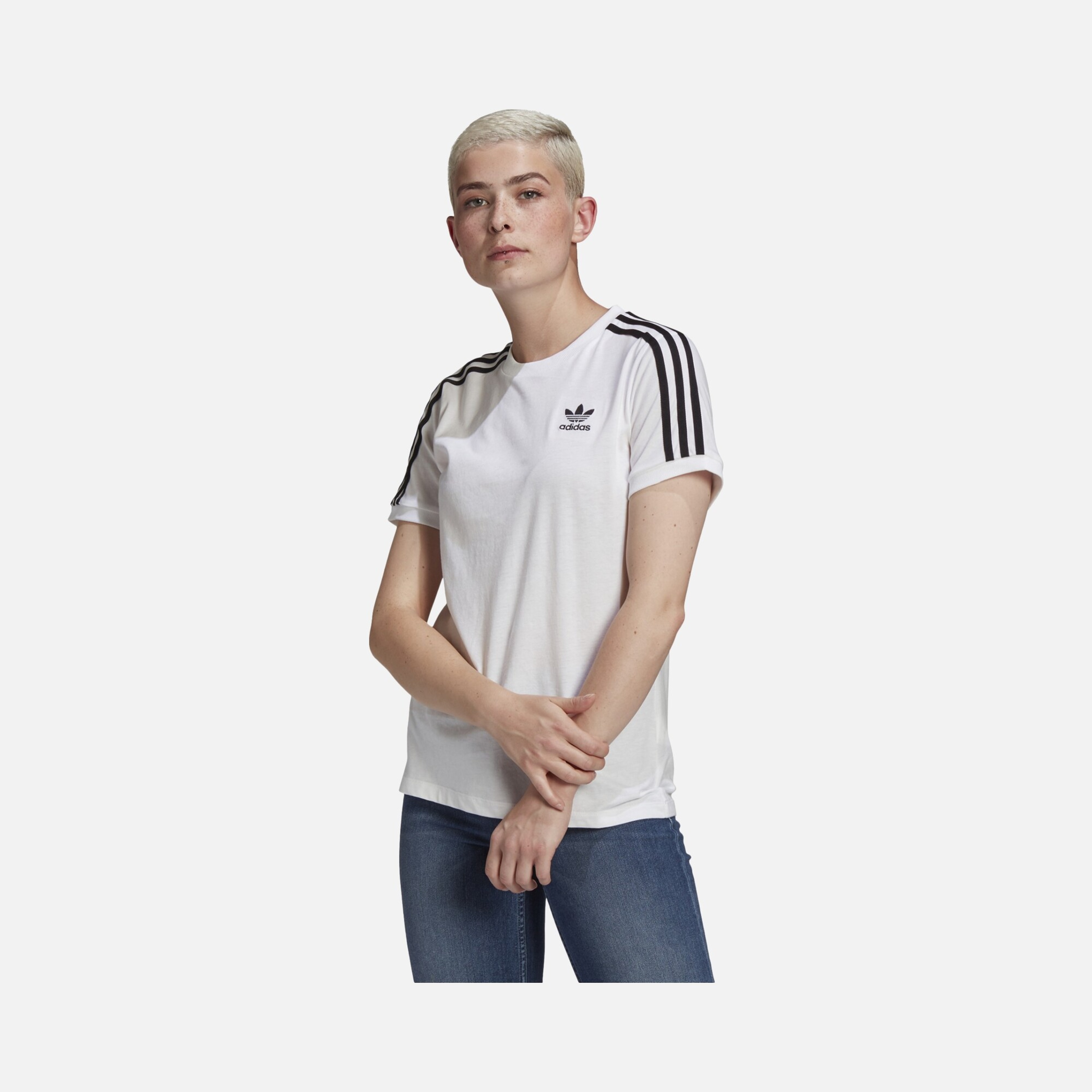 adidas Adicolor Classics 3-Stripes Short-Sleeve Kadın Tişört