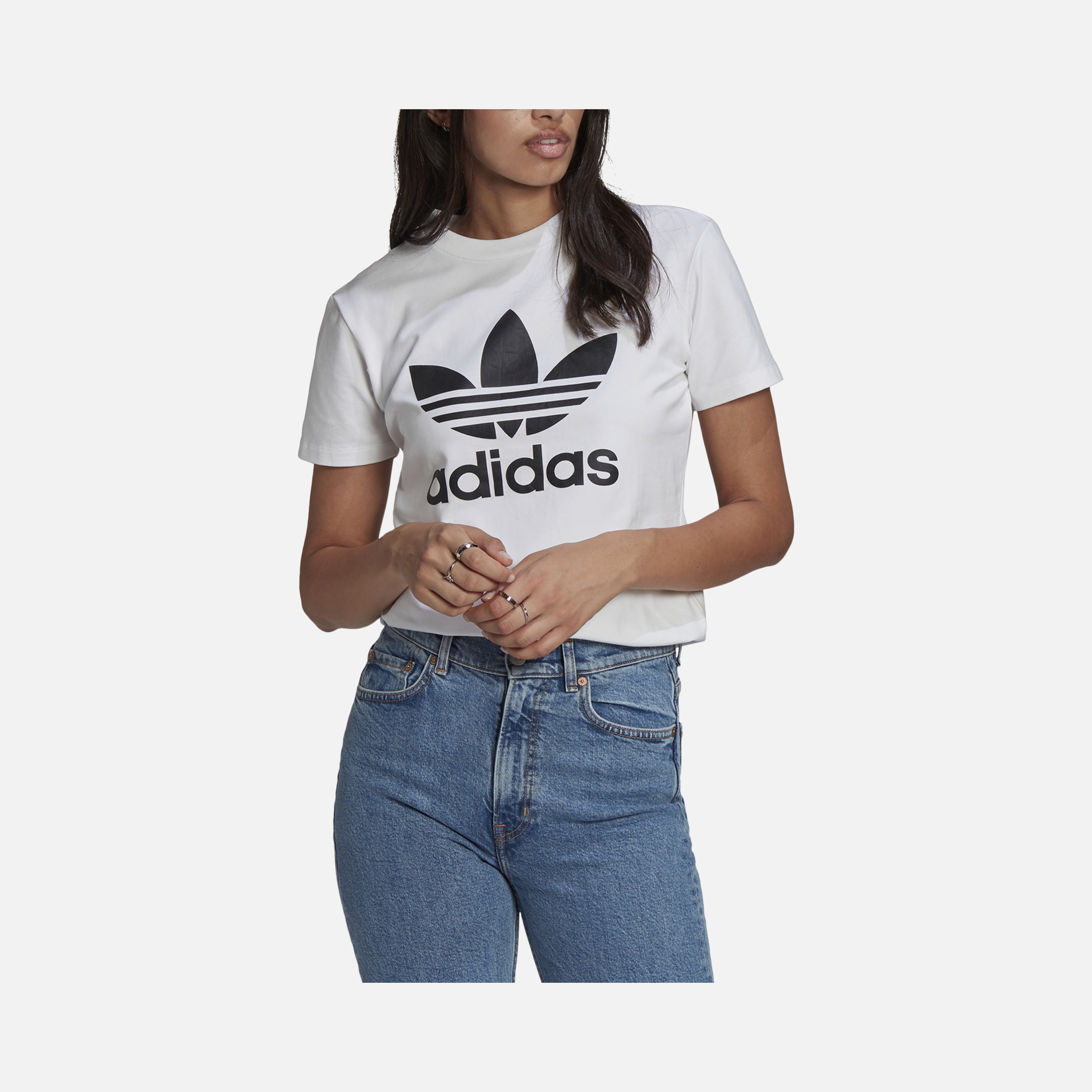 adidas Adicolor Classics Trefoil Kadın Tişört