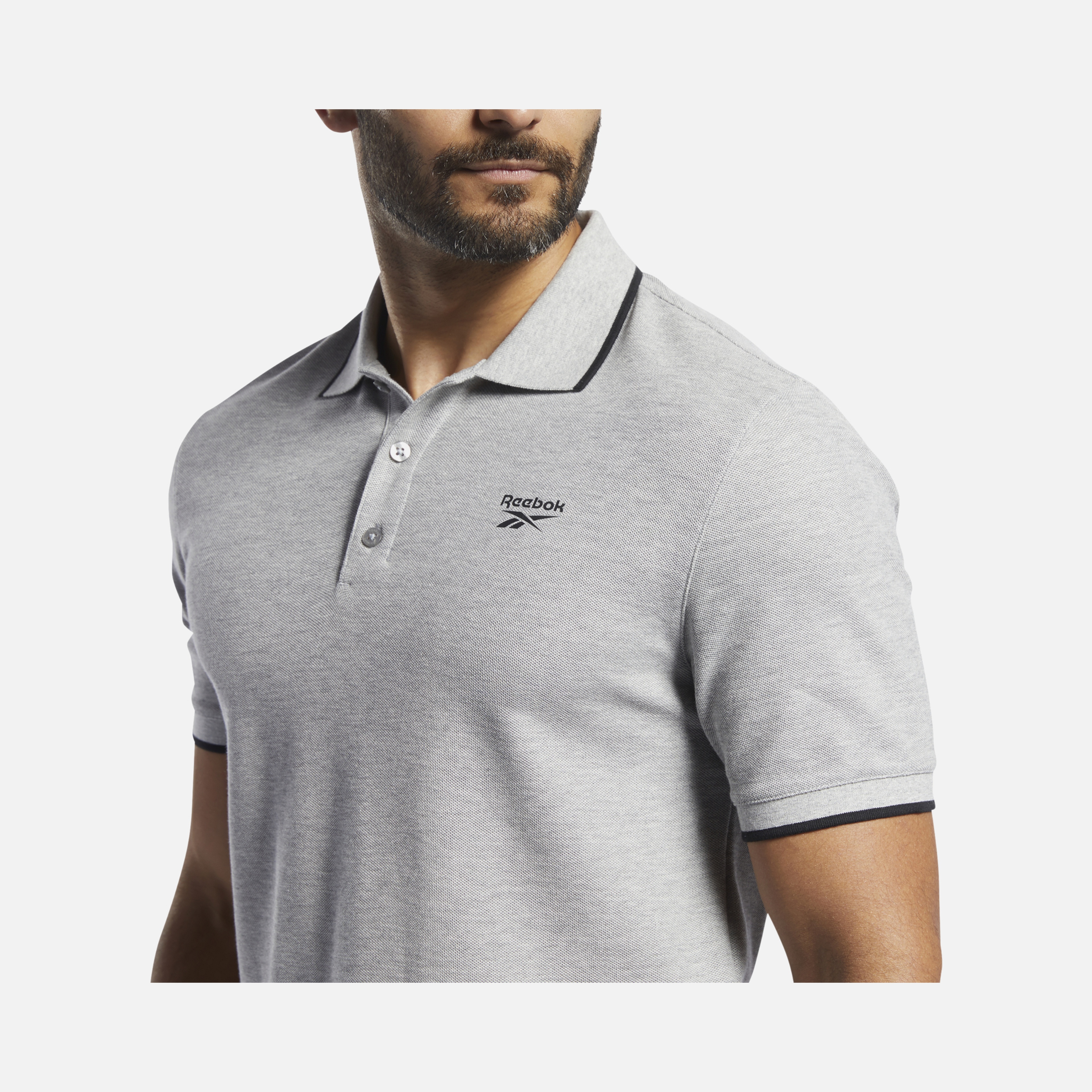Reebok Training Essentials Polo Short-Sleeve Erkek Tişört