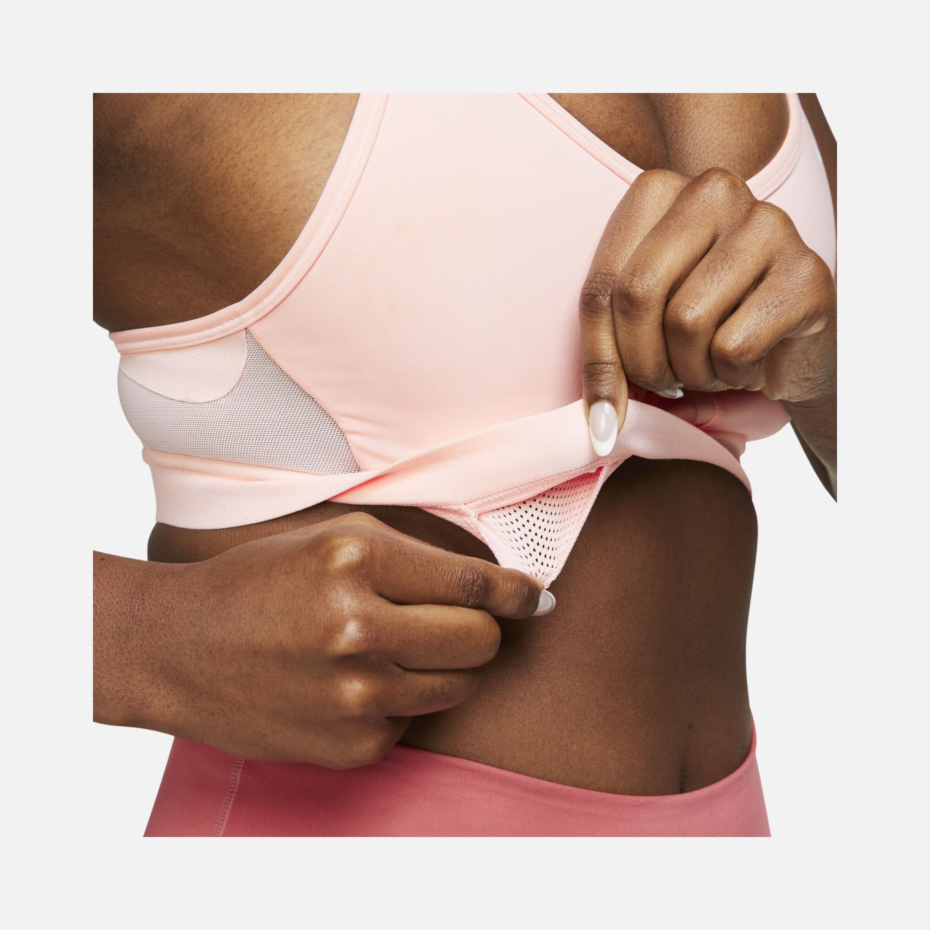 Nike Dri-Fit Indy V Neck Light-Support Sports Training Kadın Bra