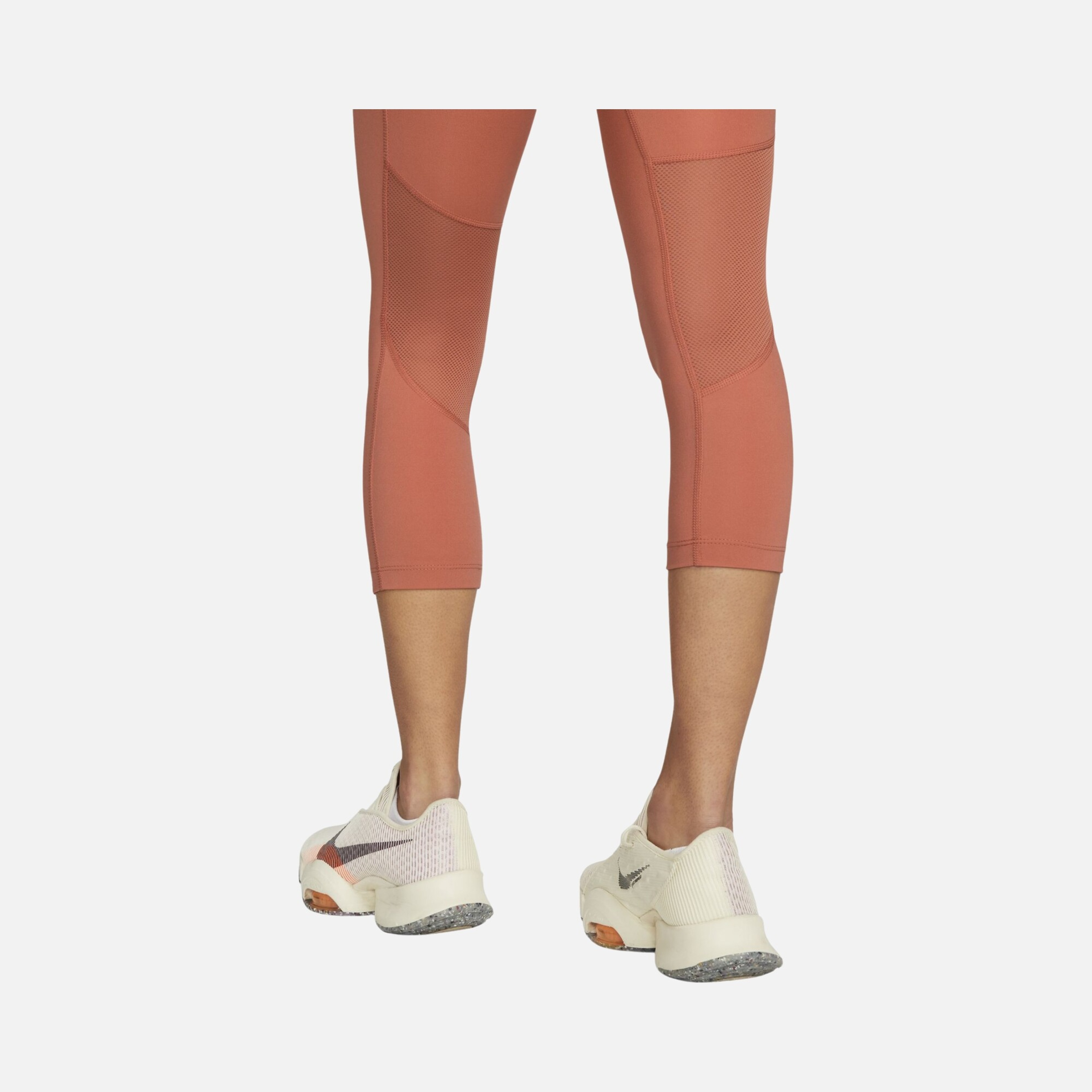 Nike Fast Mid-Rise Crop Running Kadın Tayt