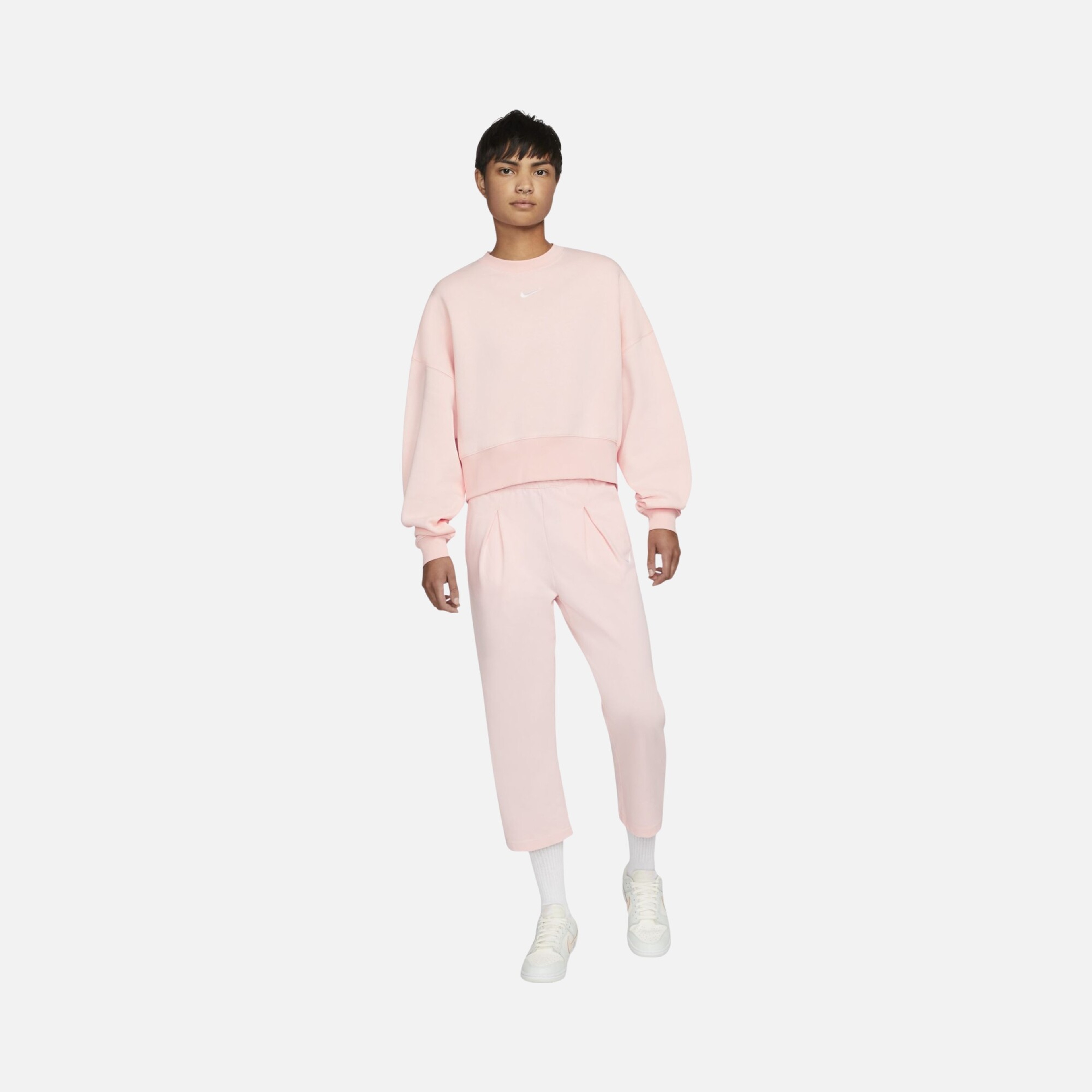 Nike Sportswear Phoenix Fleece Over-Oversized Crew-Neck Kadın Sweatshirt