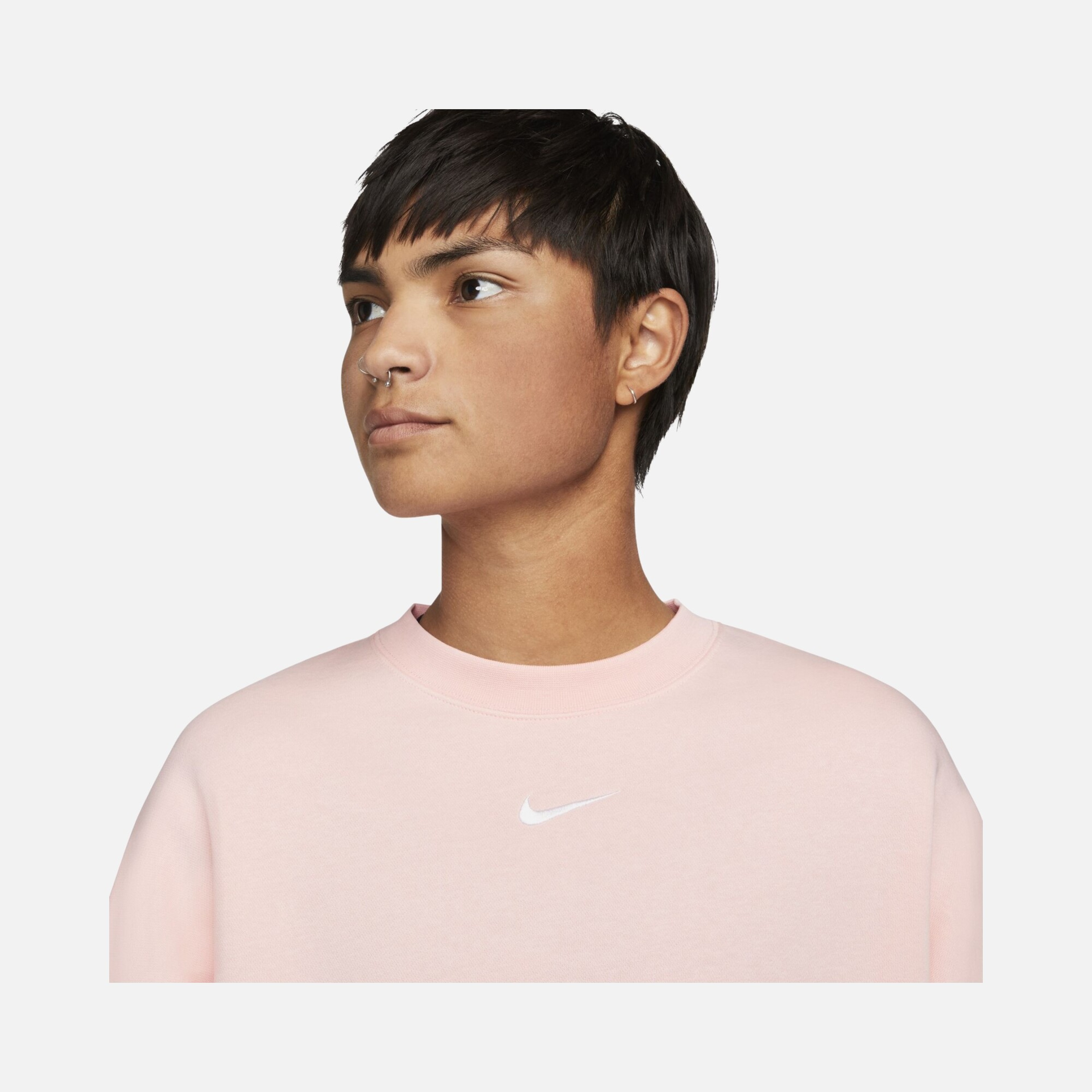 Nike Sportswear Phoenix Fleece Over-Oversized Crew-Neck Kadın Sweatshirt