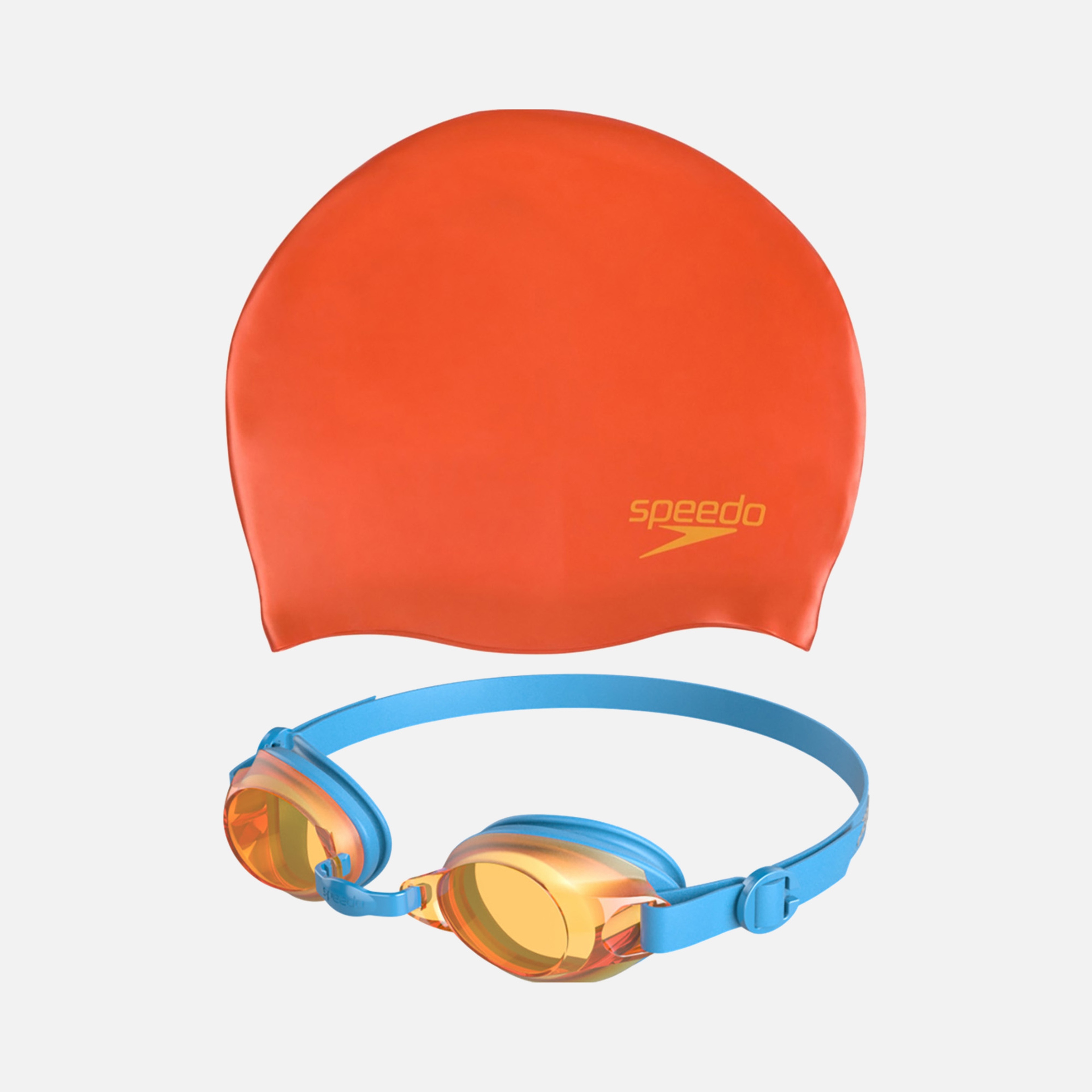 Speedo Jet V2 Çocuk Bone&Yüzücü Gözlüğü Seti