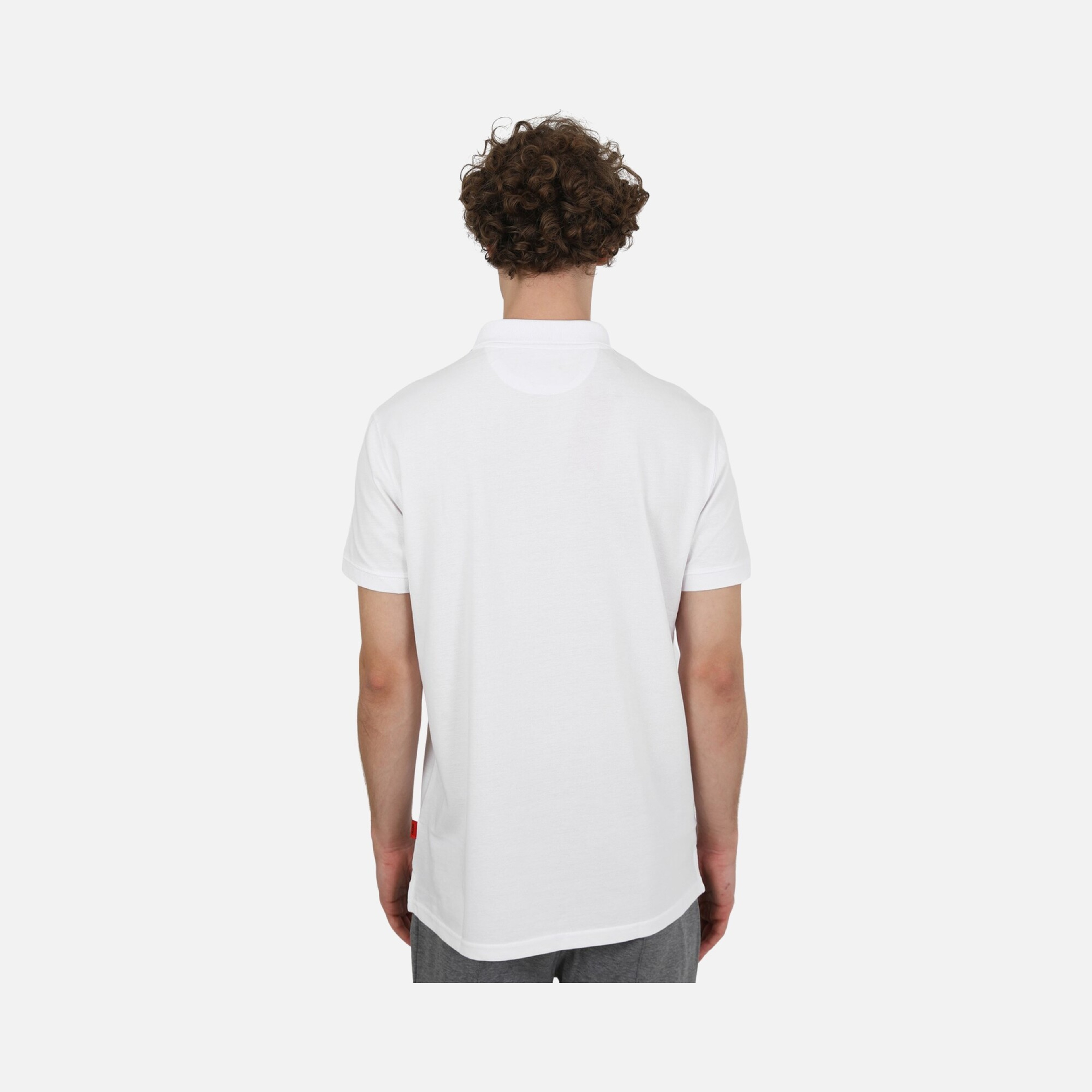 John Frank Identity Teddy Polo Collar Short-Sleeve Erkek Tişört