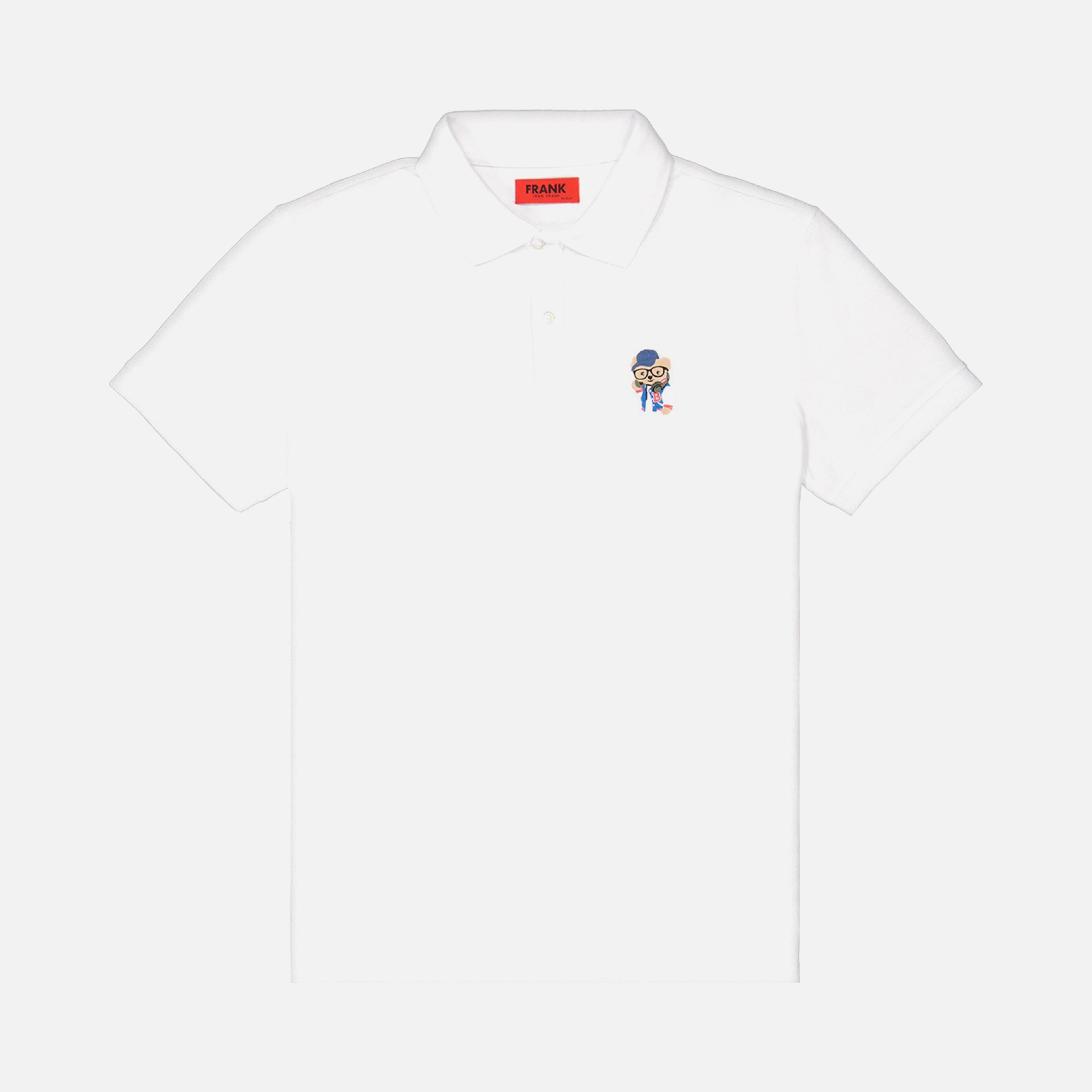 John Frank Identity Teddy Polo Collar Short-Sleeve Erkek Tişört