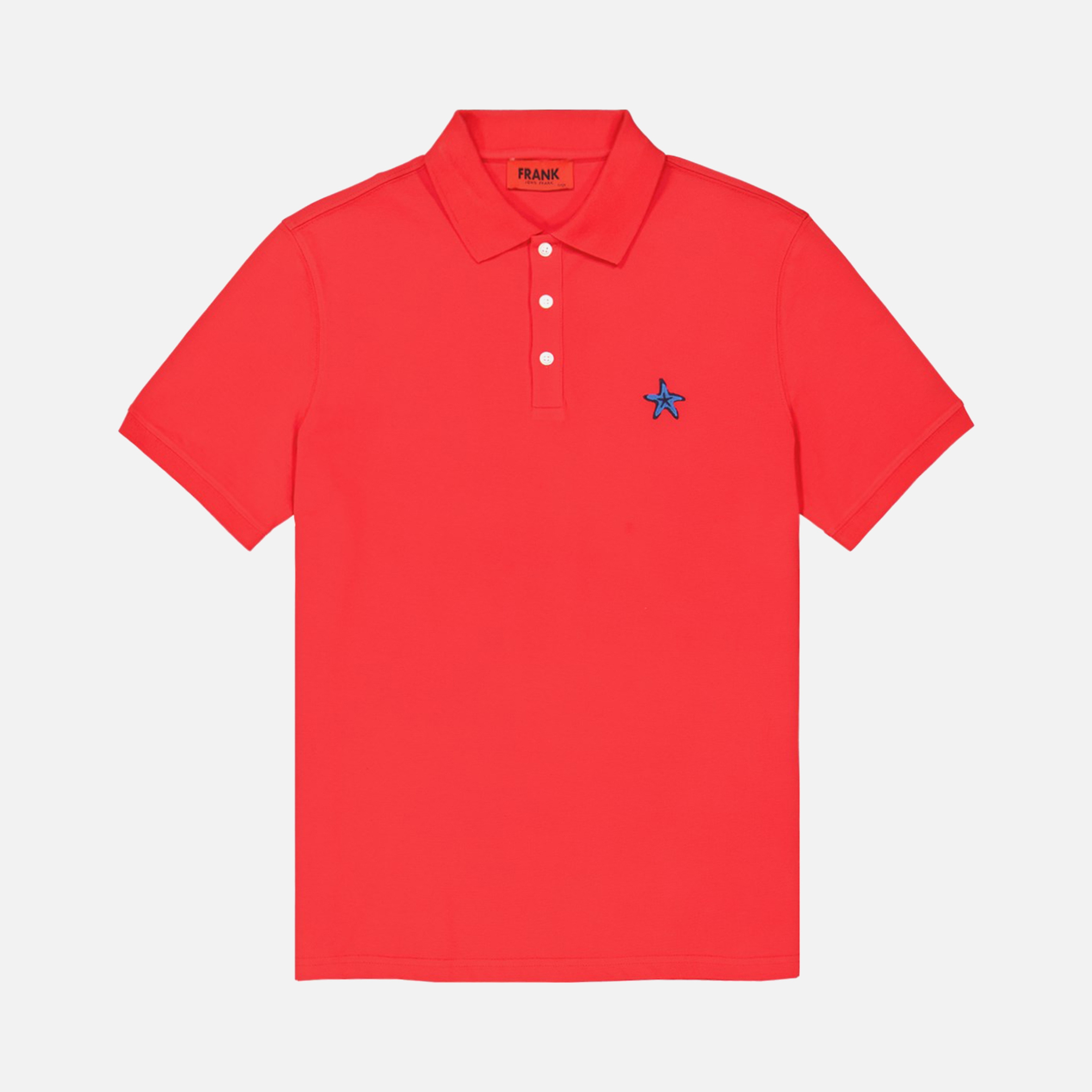 John Frank Identity Starfish Polo Short-Sleeve Erkek Tişört
