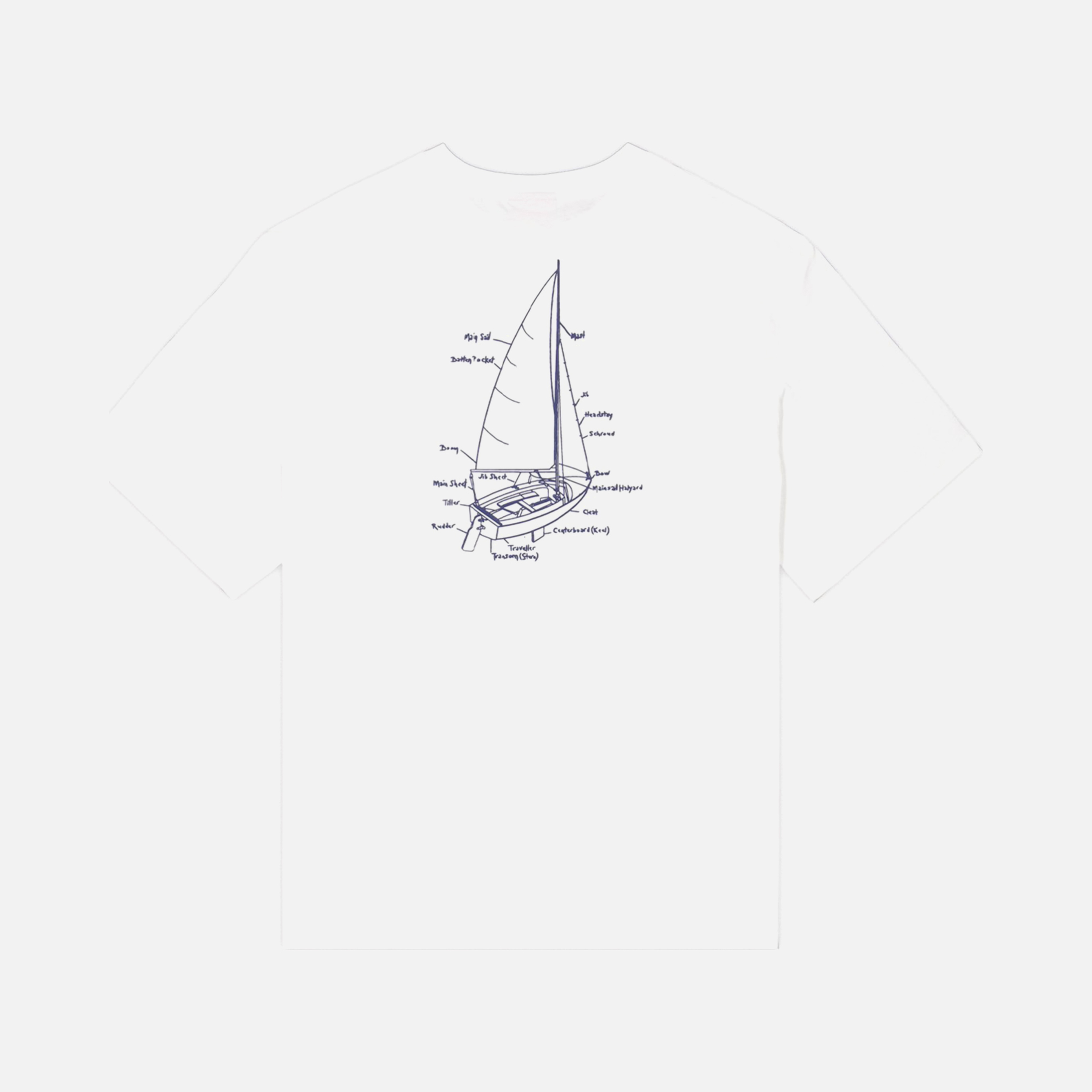 John Frank On Board Oversize Short-Sleeve Erkek Tişört