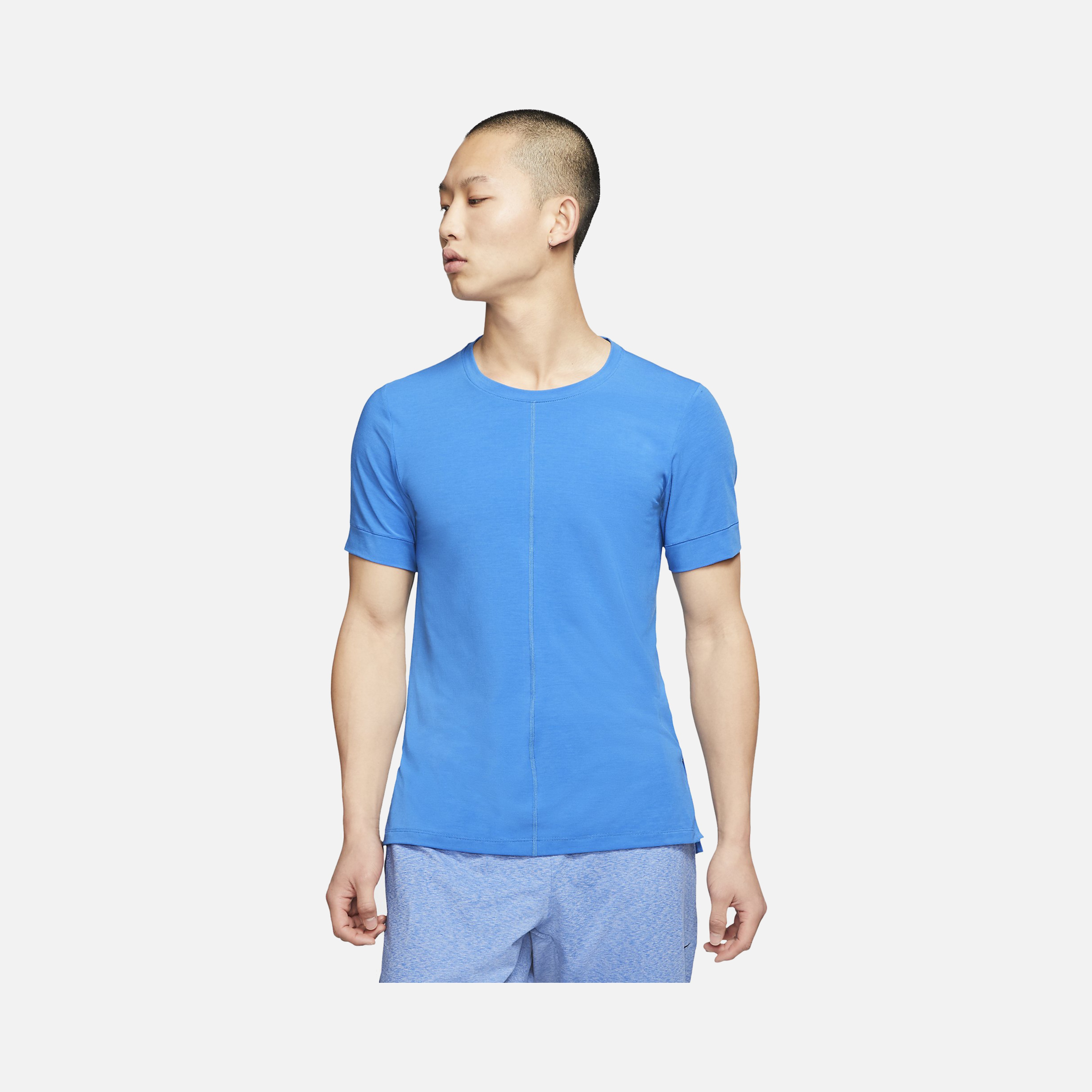 Nike Yoga Dri-Fit Short-Sleeve Top Erkek Tişört