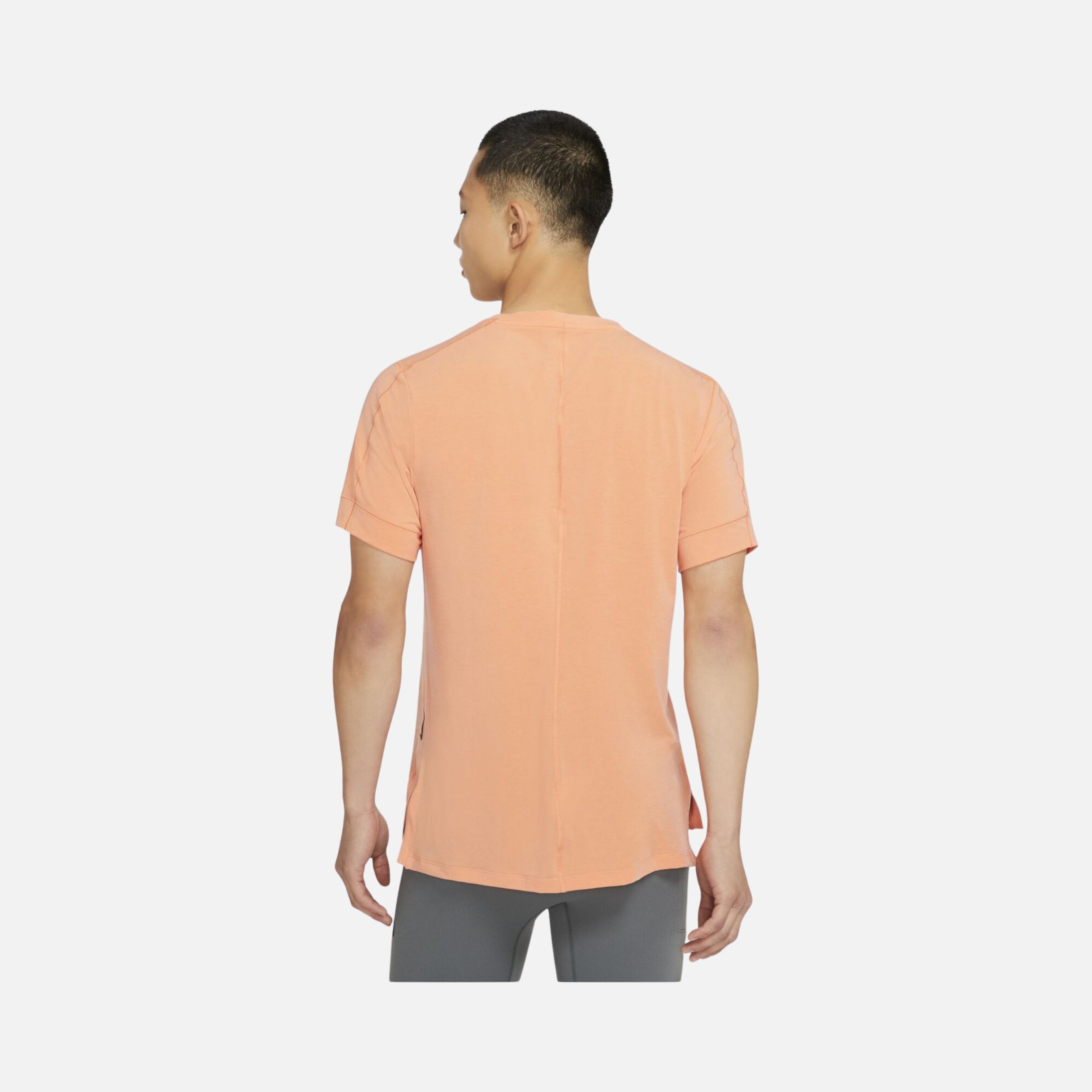 Nike Yoga Dri-Fit Short-Sleeve Top Erkek Tişört