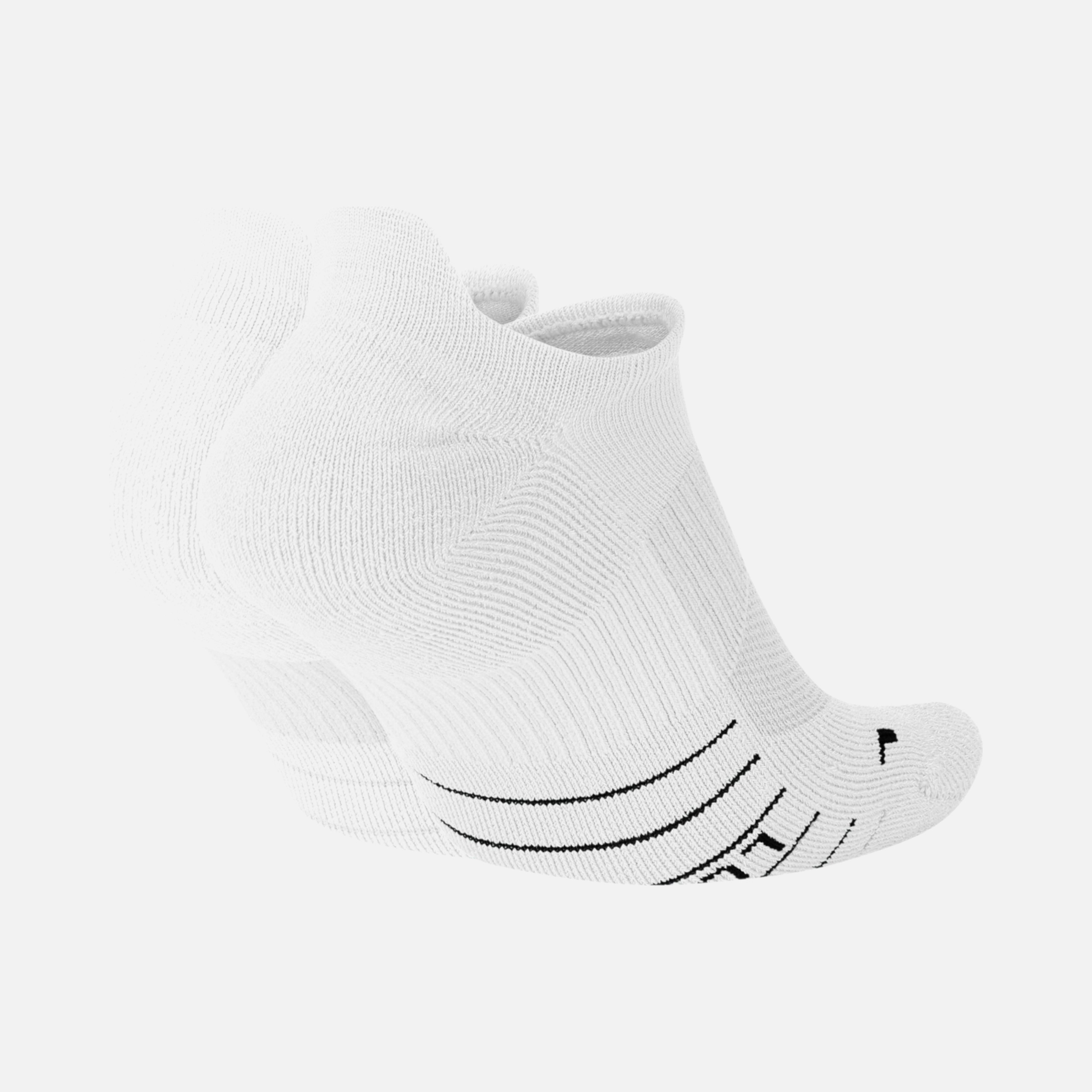 Nike Multiplier No-Show Running (2 Pair) Unisex Çorap