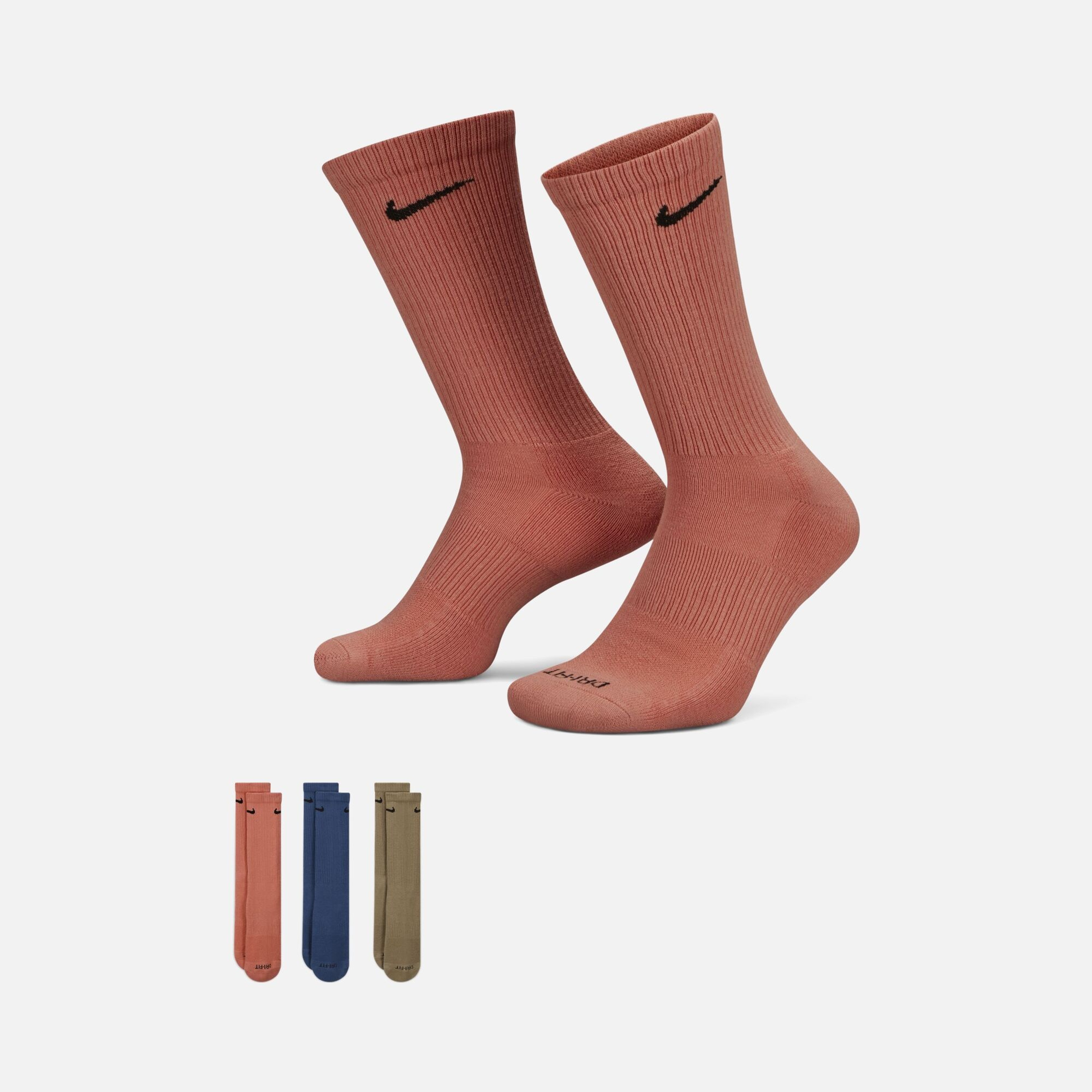 Nike Everyday Plus Cushioned Training Crew (3 Pairs) Unisex Çorap