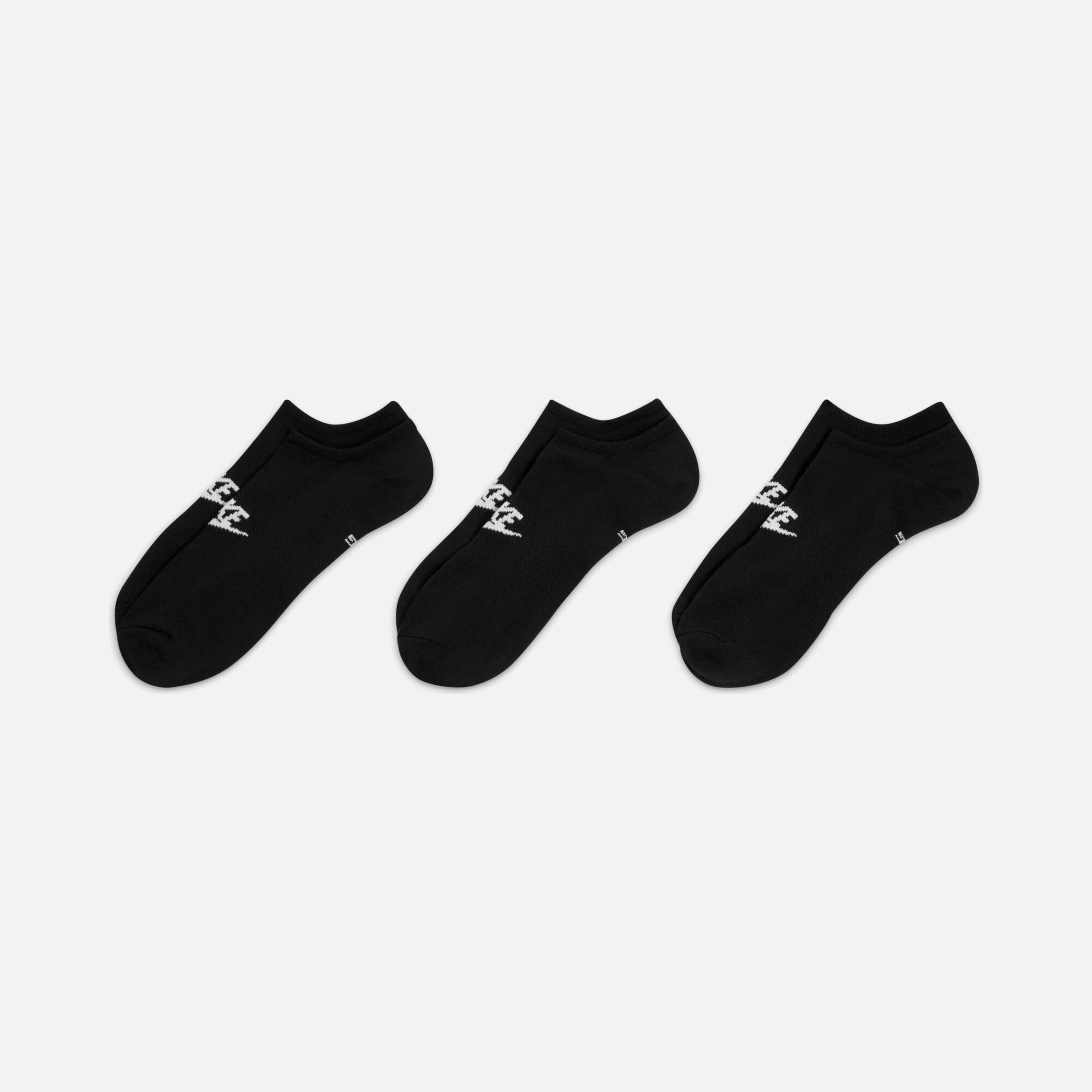 Nike Sportswear Everyday Essential No-Show (3 Pairs) Unisex Çorap
