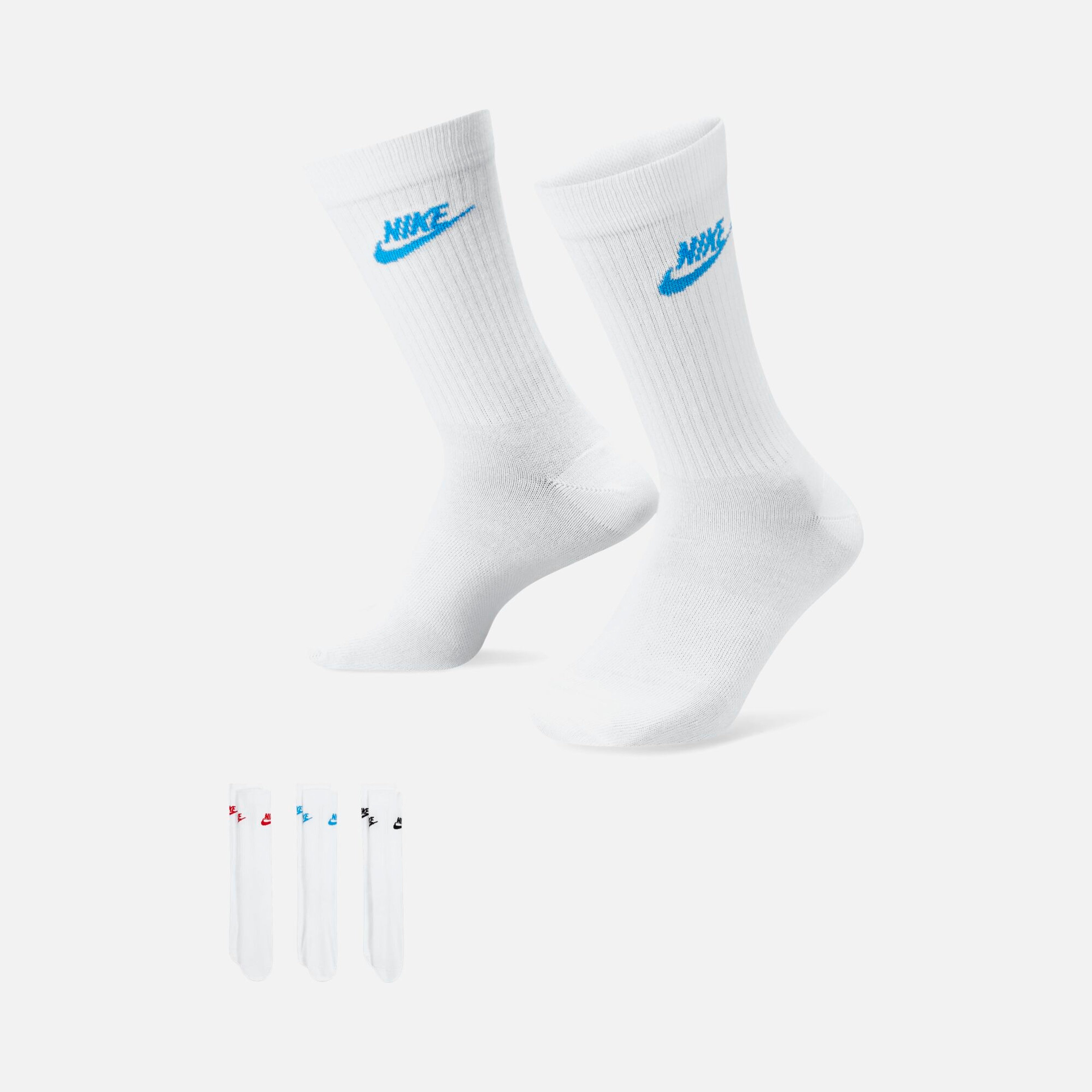 Nike Sportswear Everyday Essential Crew CO (3 Pairs) Unisex Çorap