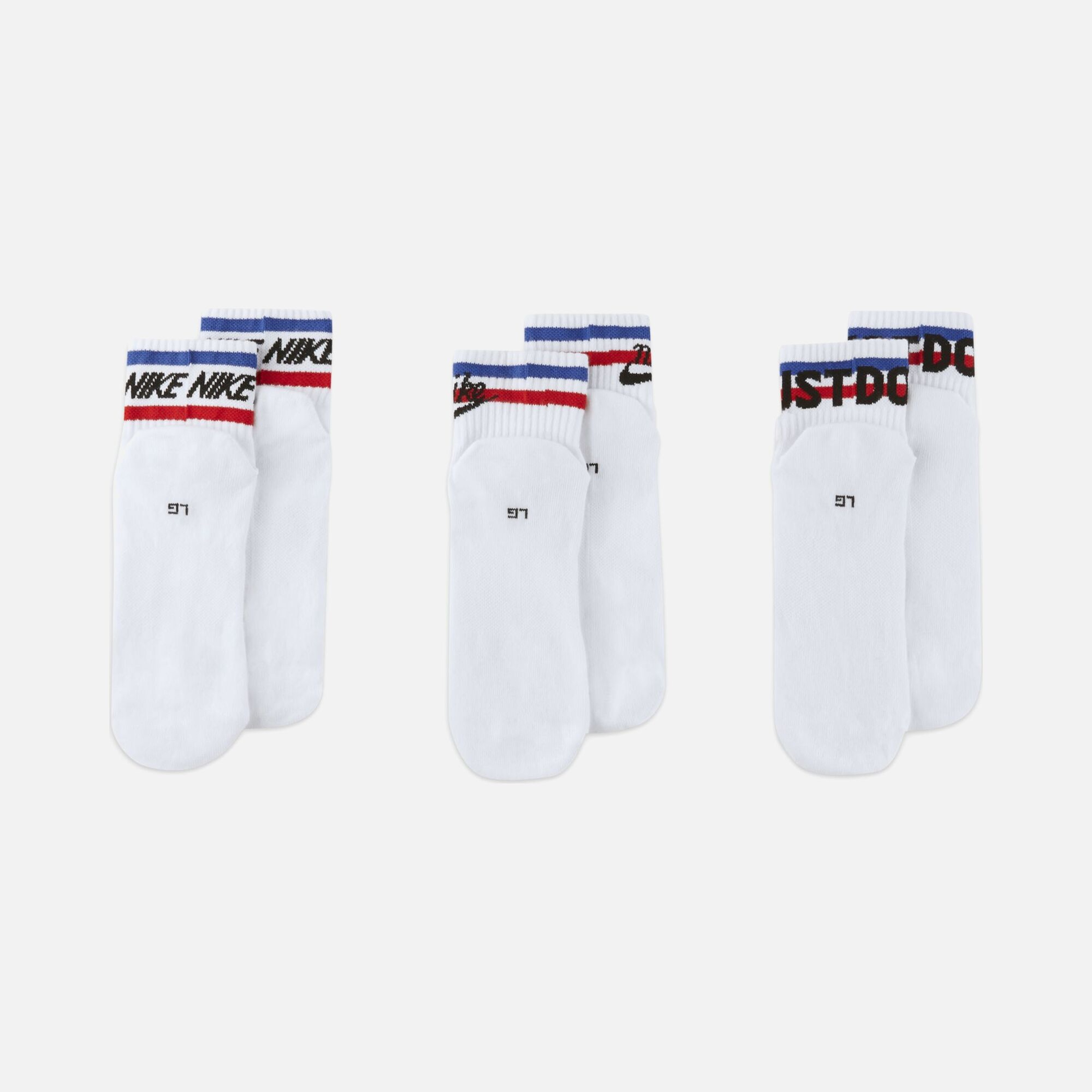 Nike Sportswear Everyday Essential Ankle (3 Pairs) Unisex Çorap