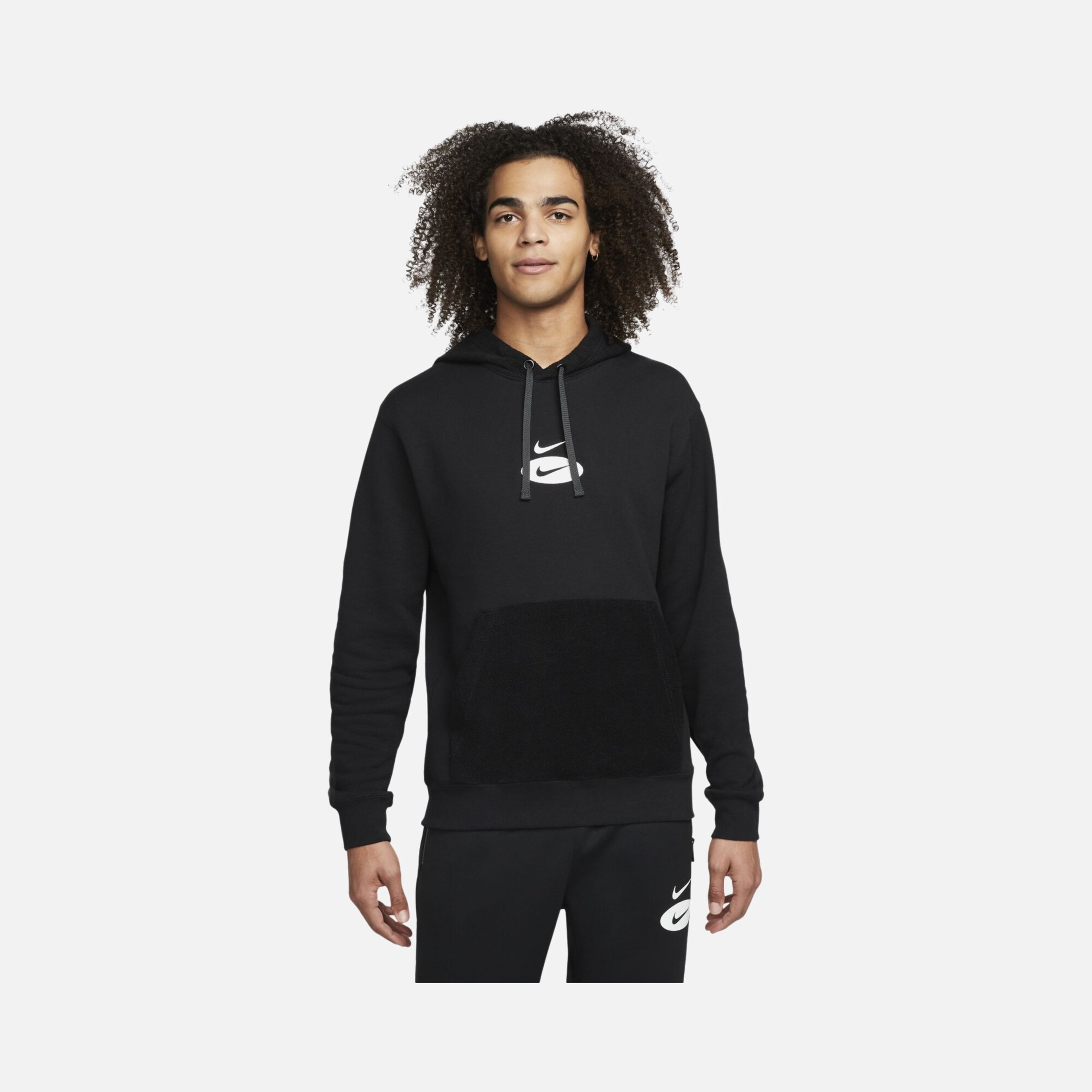 Nike Sportswear Swoosh League French Terry Hoodie Erkek Sweatshirt