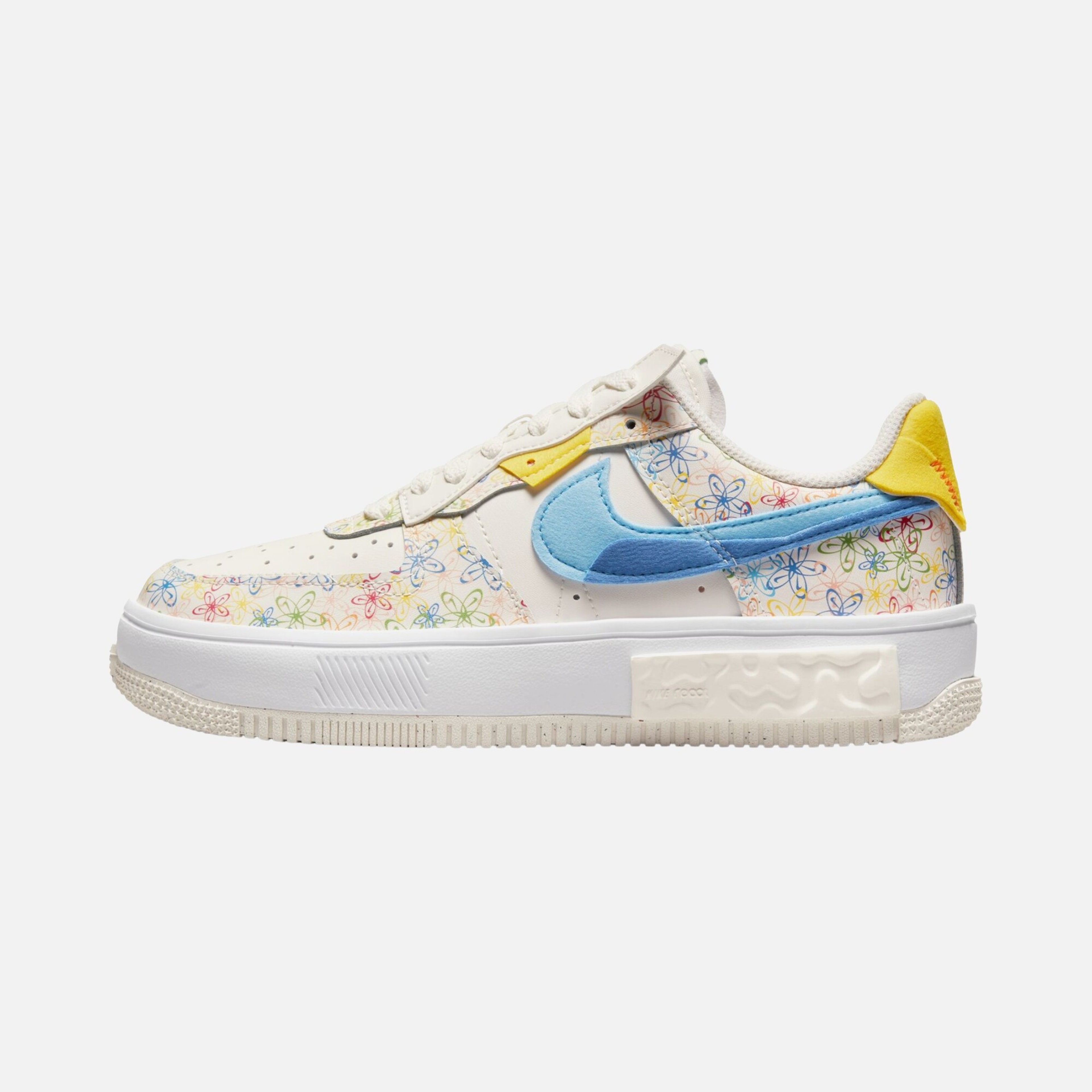 Nike Air Force 1 Fontanka "Flowers" Kadın Spor Ayakkabı
