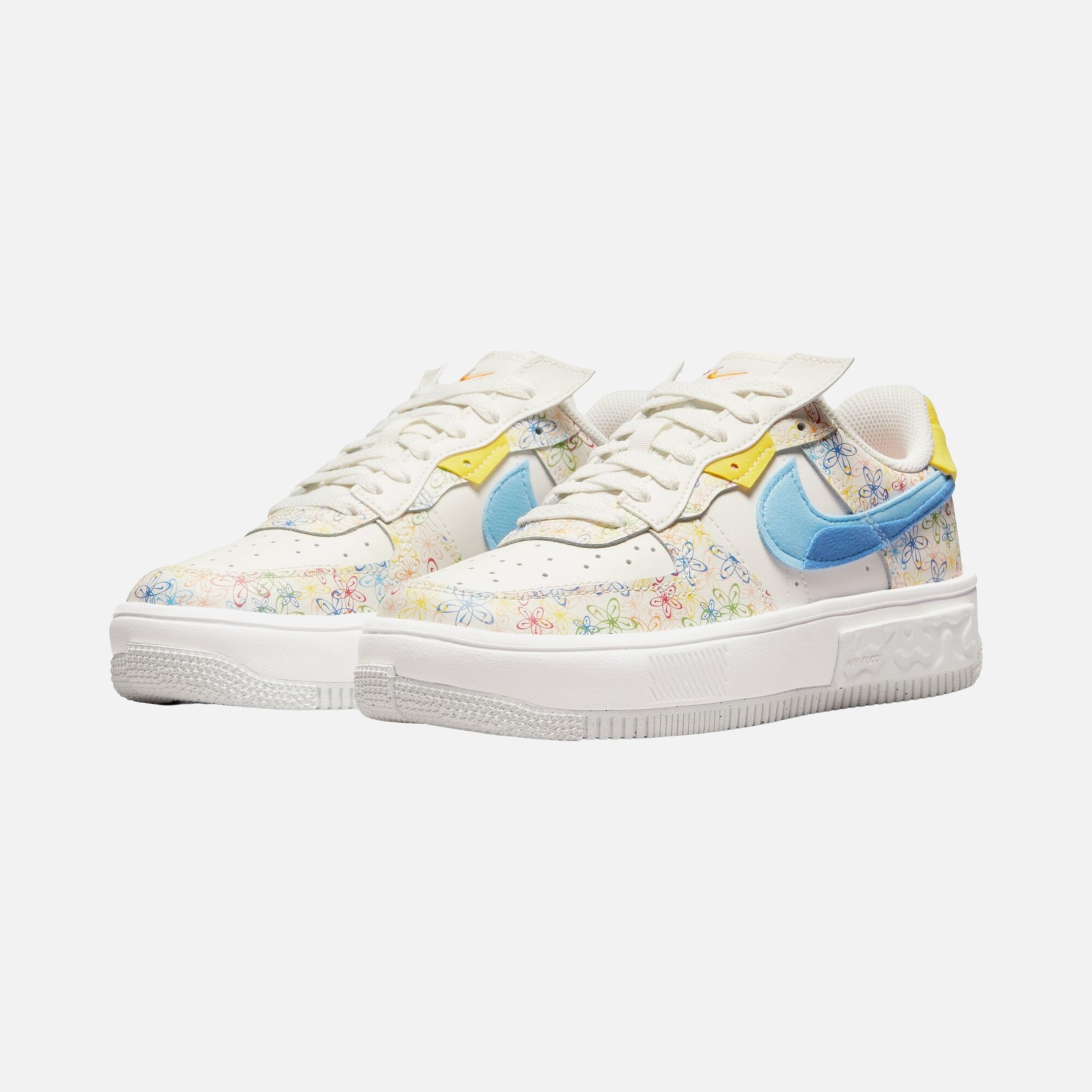 Nike Air Force 1 Fontanka "Flowers" Kadın Spor Ayakkabı