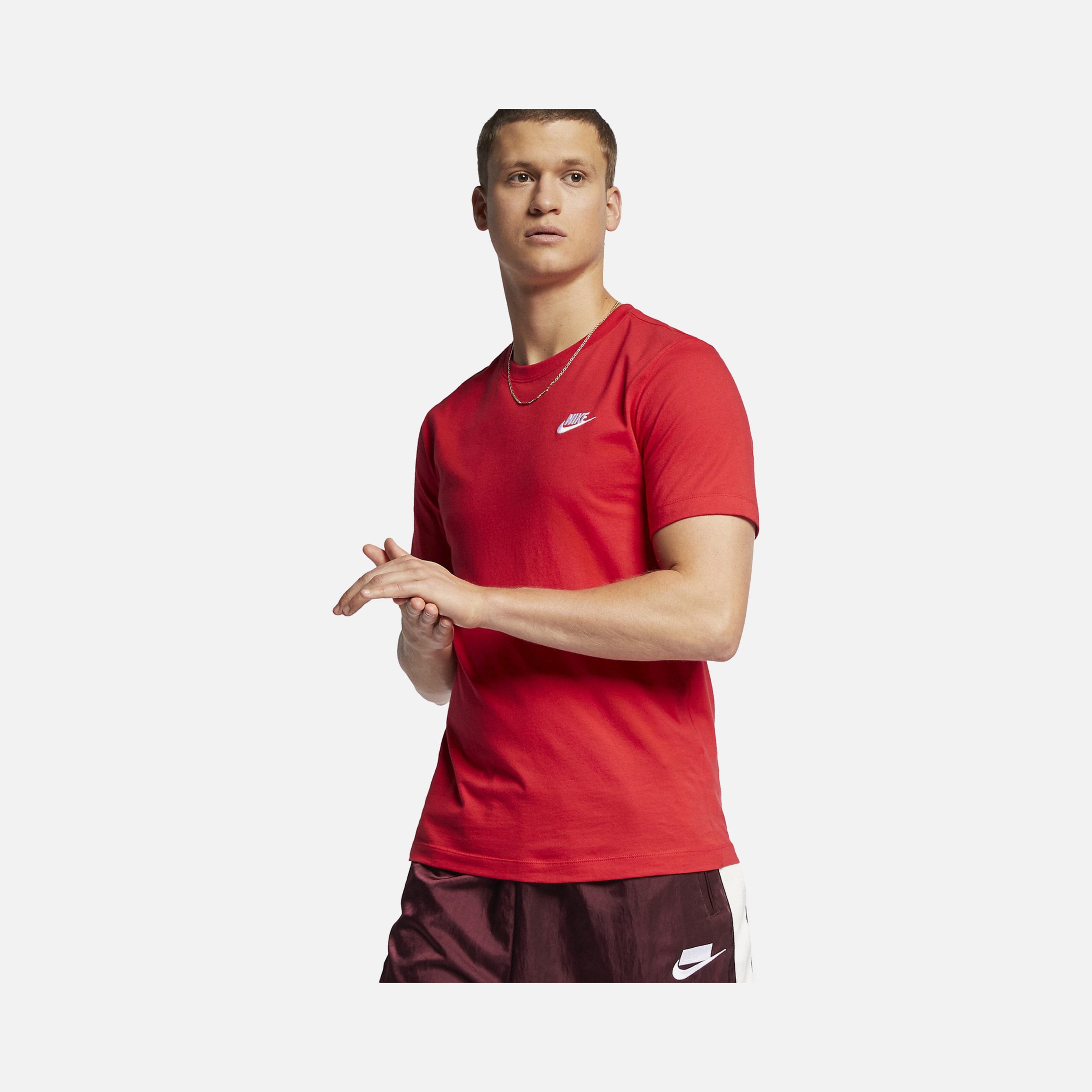 Nike Sportswear Club Short-Sleeve Erkek Tişört