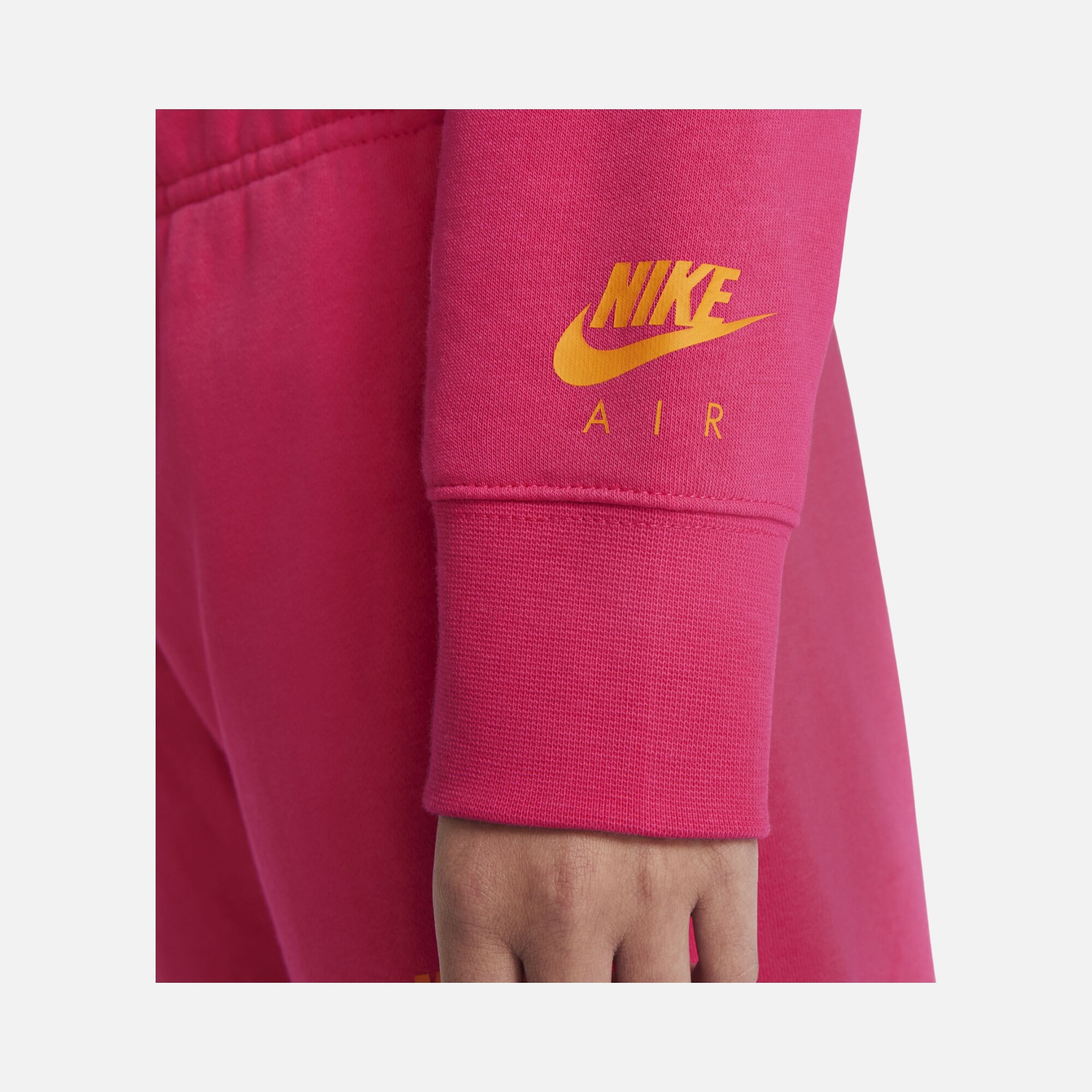 Nike Sportswear Air French Terry Cropped Hoodie (Girls') Çocuk Sweatshirt