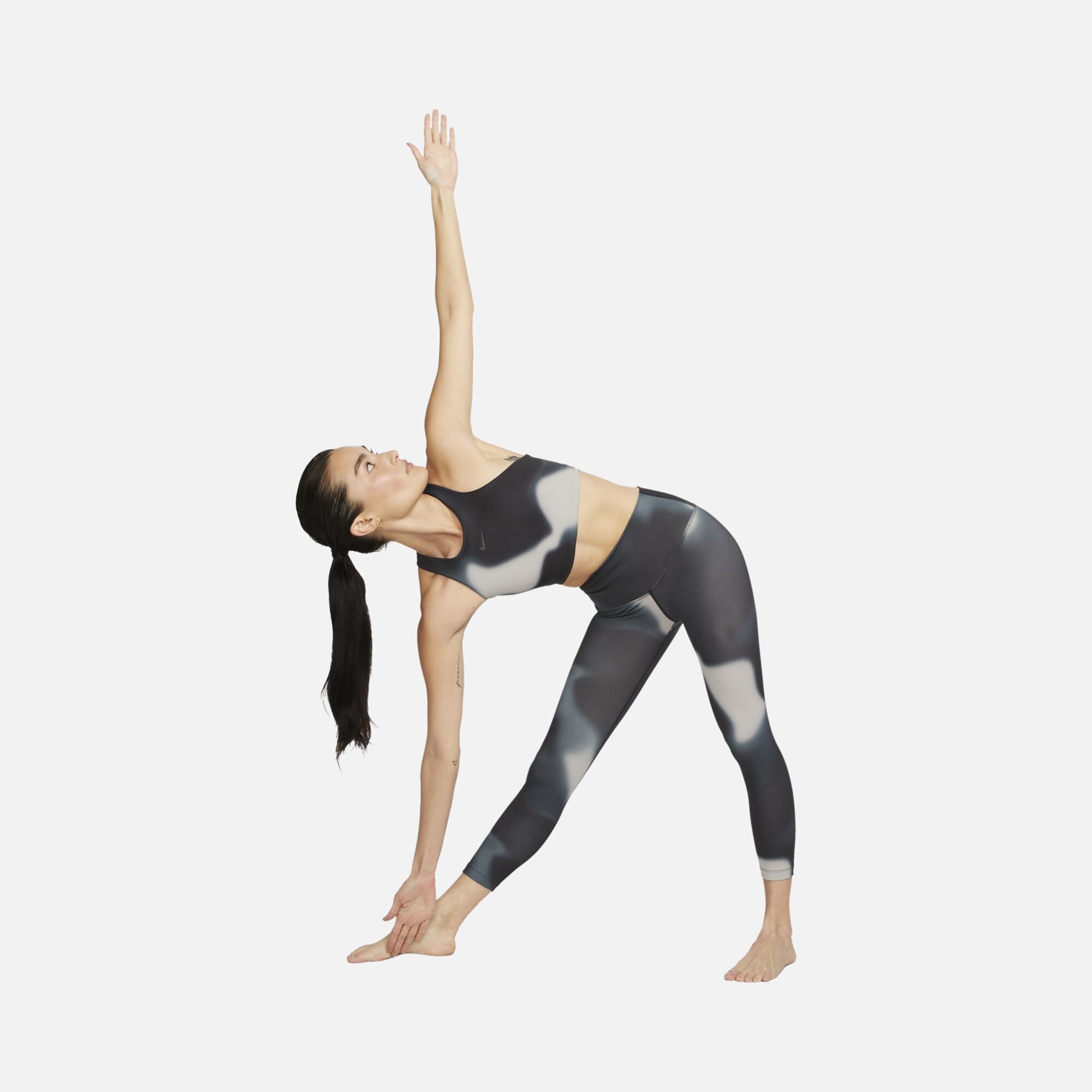 Nike Yoga Dri-Fit High-Rise Printed 7/8 Kadın Tayt