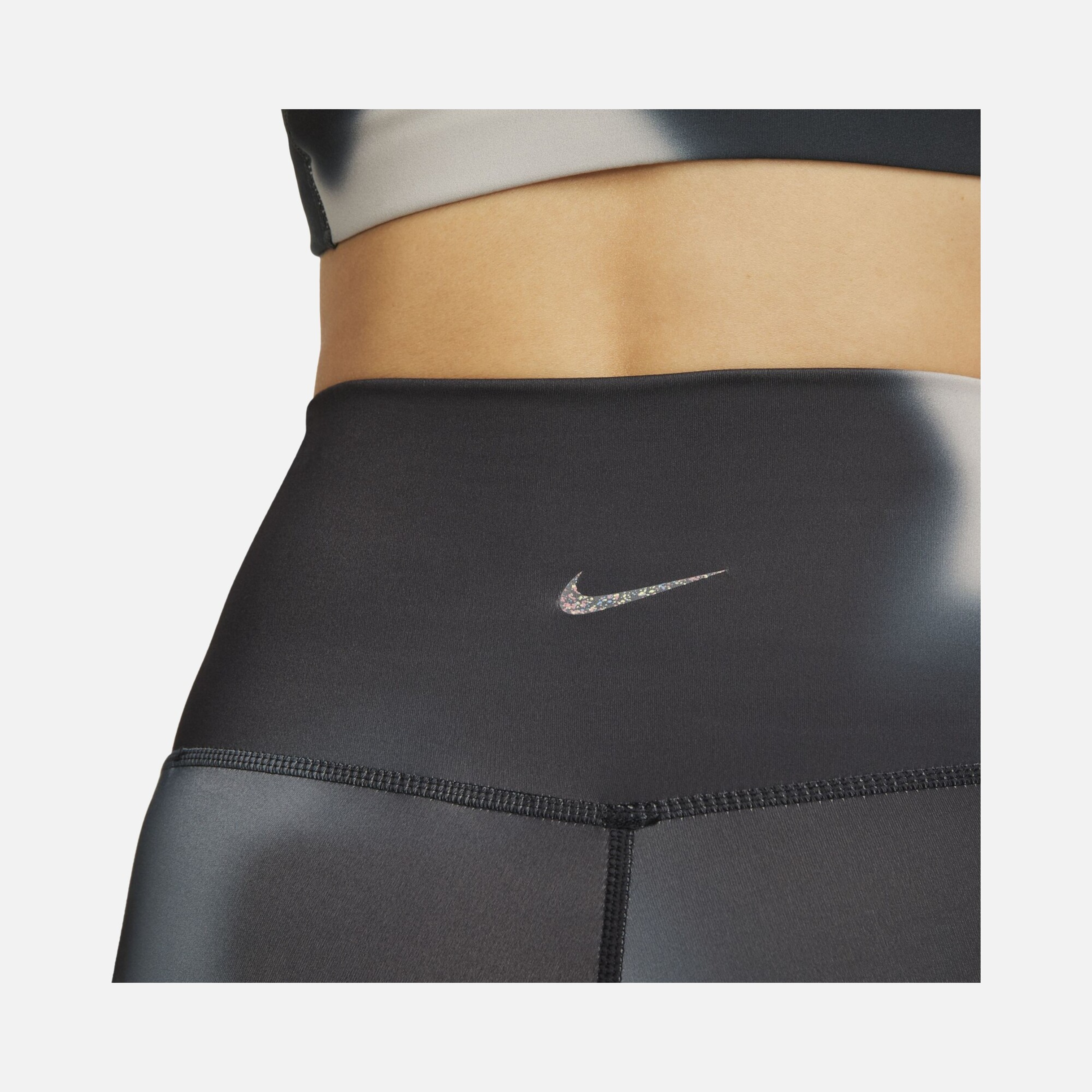 Nike Yoga Dri-Fit High-Rise Printed 7/8 Kadın Tayt