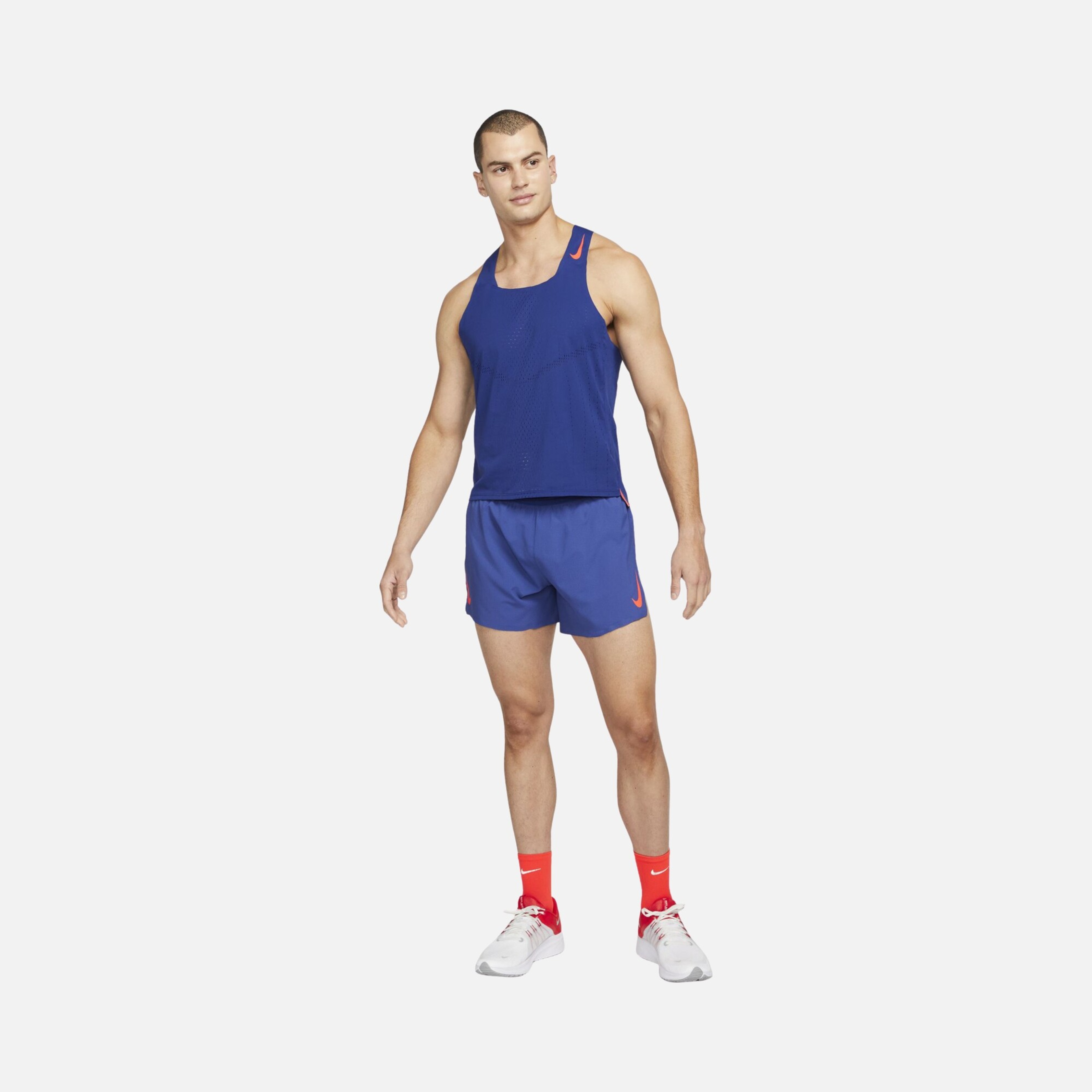 Nike Dri-Fit ADV AeroSwift Singlet Running Racing Erkek Atlet