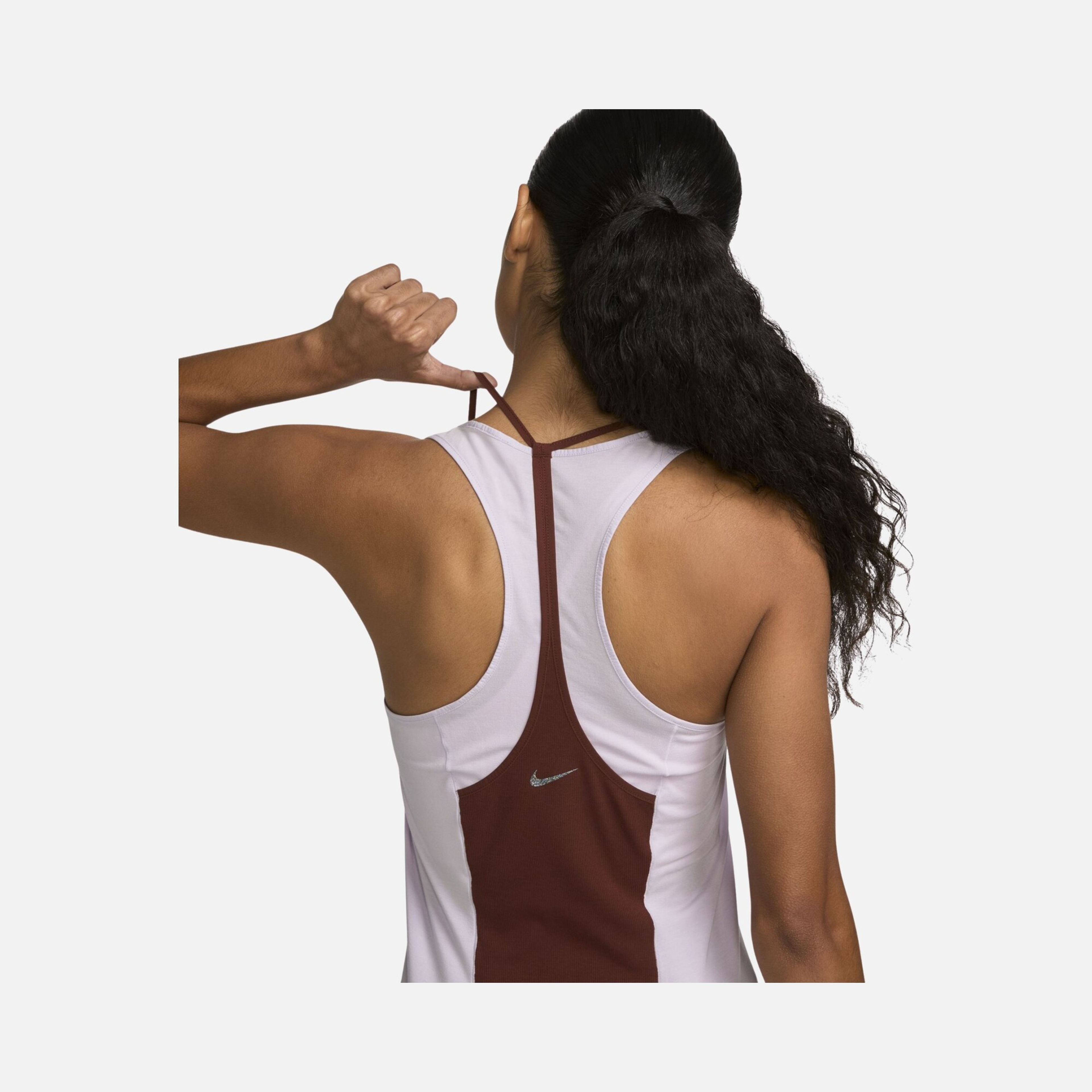 Nike Yoga Dri-Fit Luxe Ribbed Kadın Atlet
