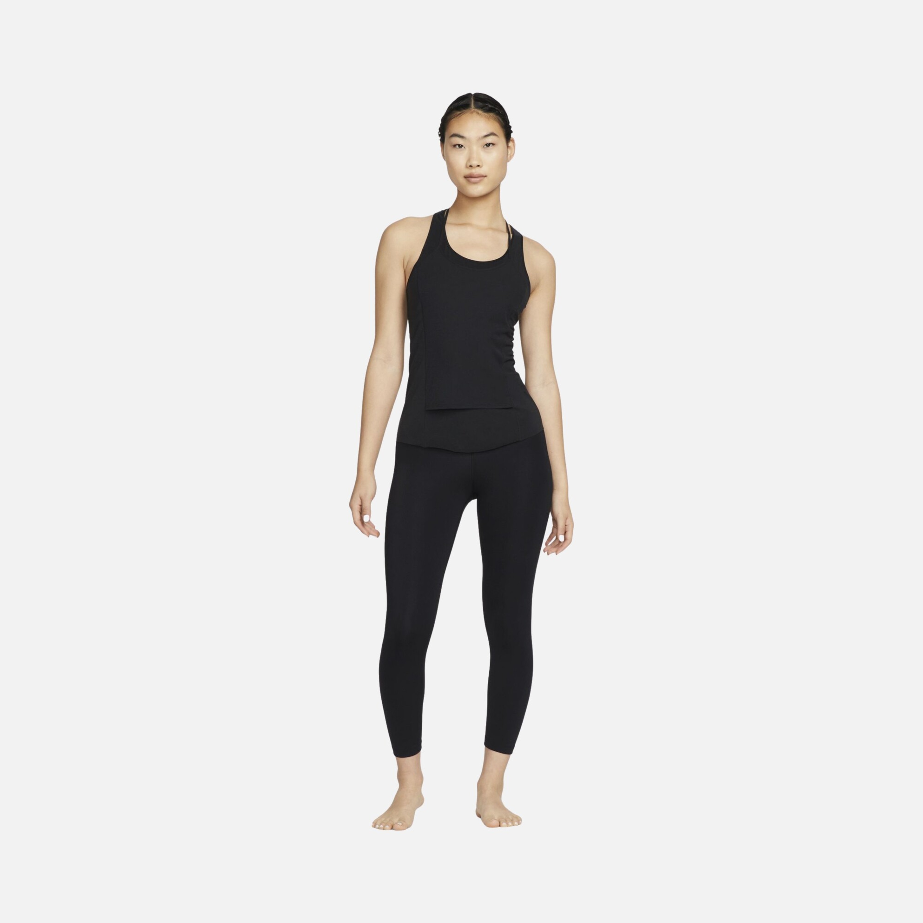 Nike Yoga Dri-Fit Luxe Ribbed Kadın Atlet