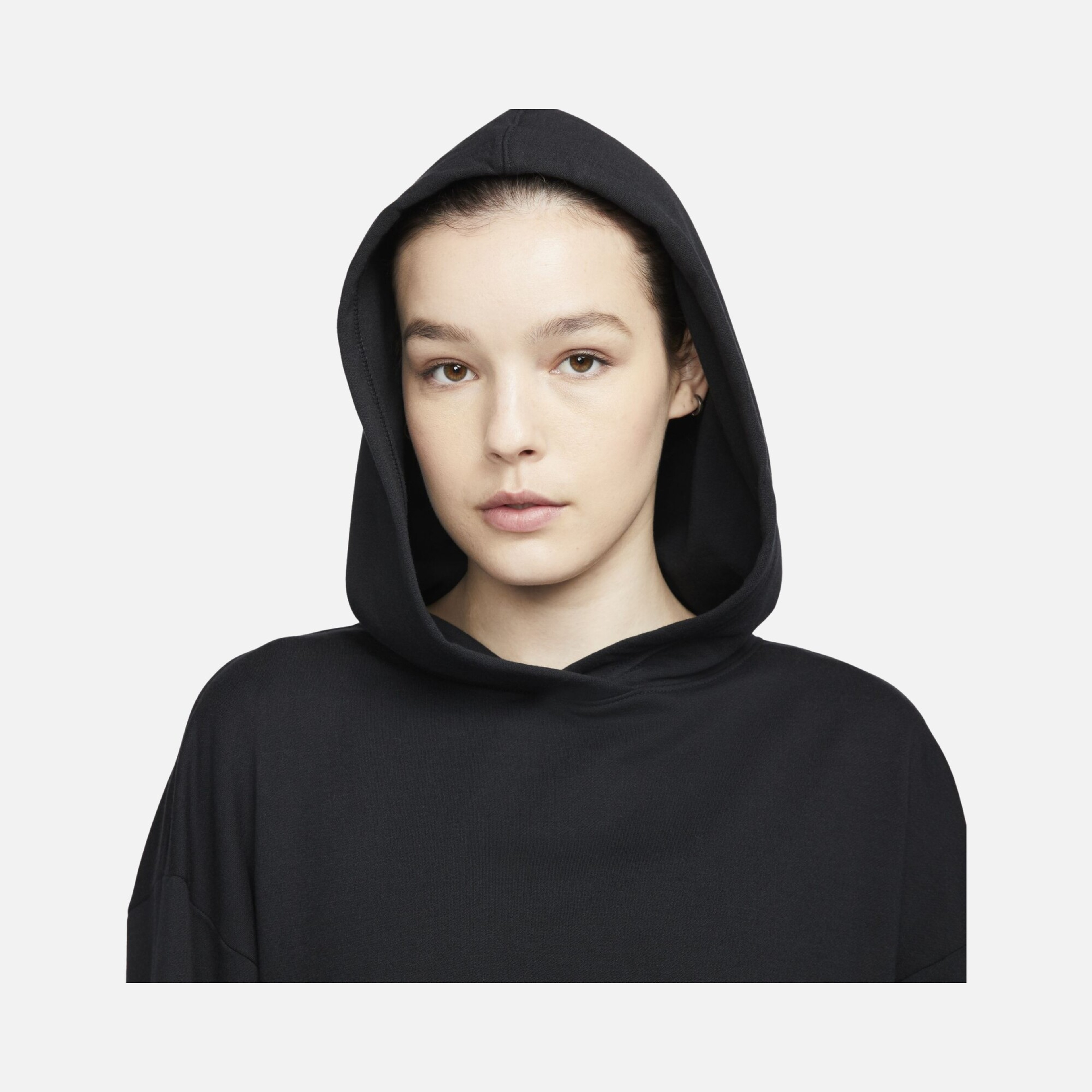 Nike Yoga Luxe Cropped Fleece Training Hoodie Kadın Sweatshirt