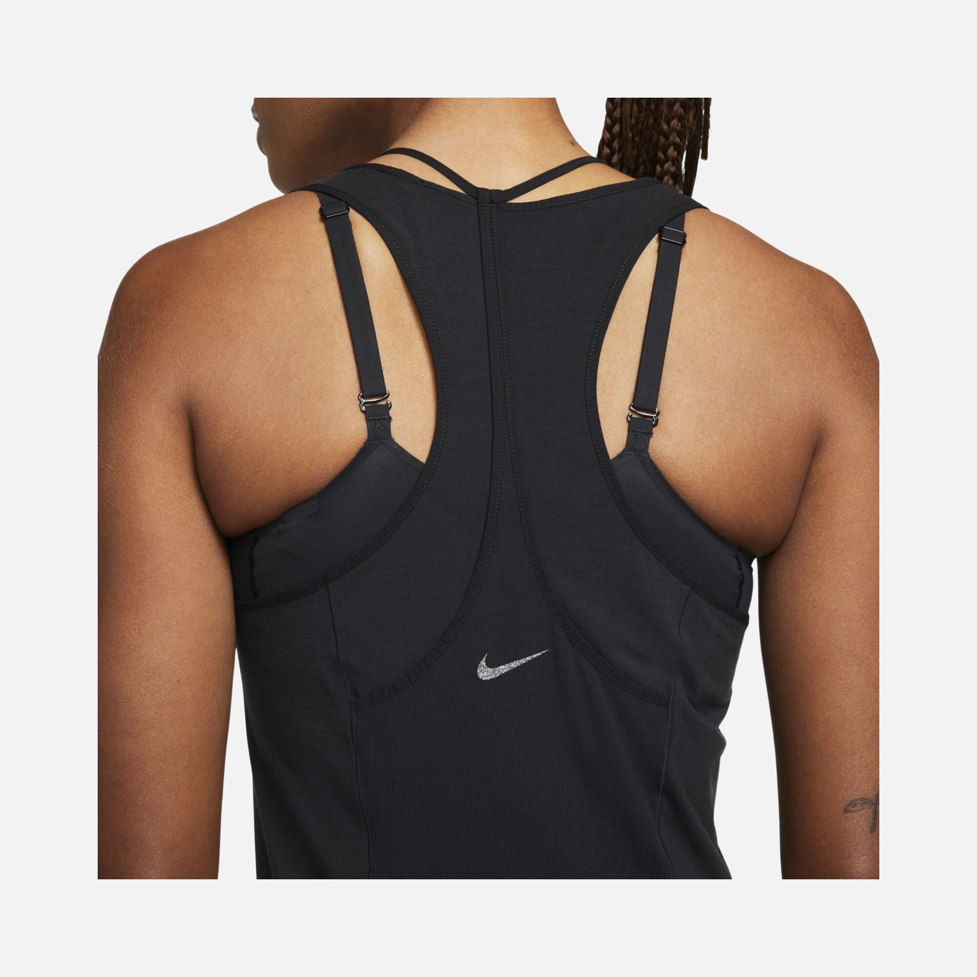 Nike Yoga Dri-Fit Luxe Ribbed Kadın Atlet